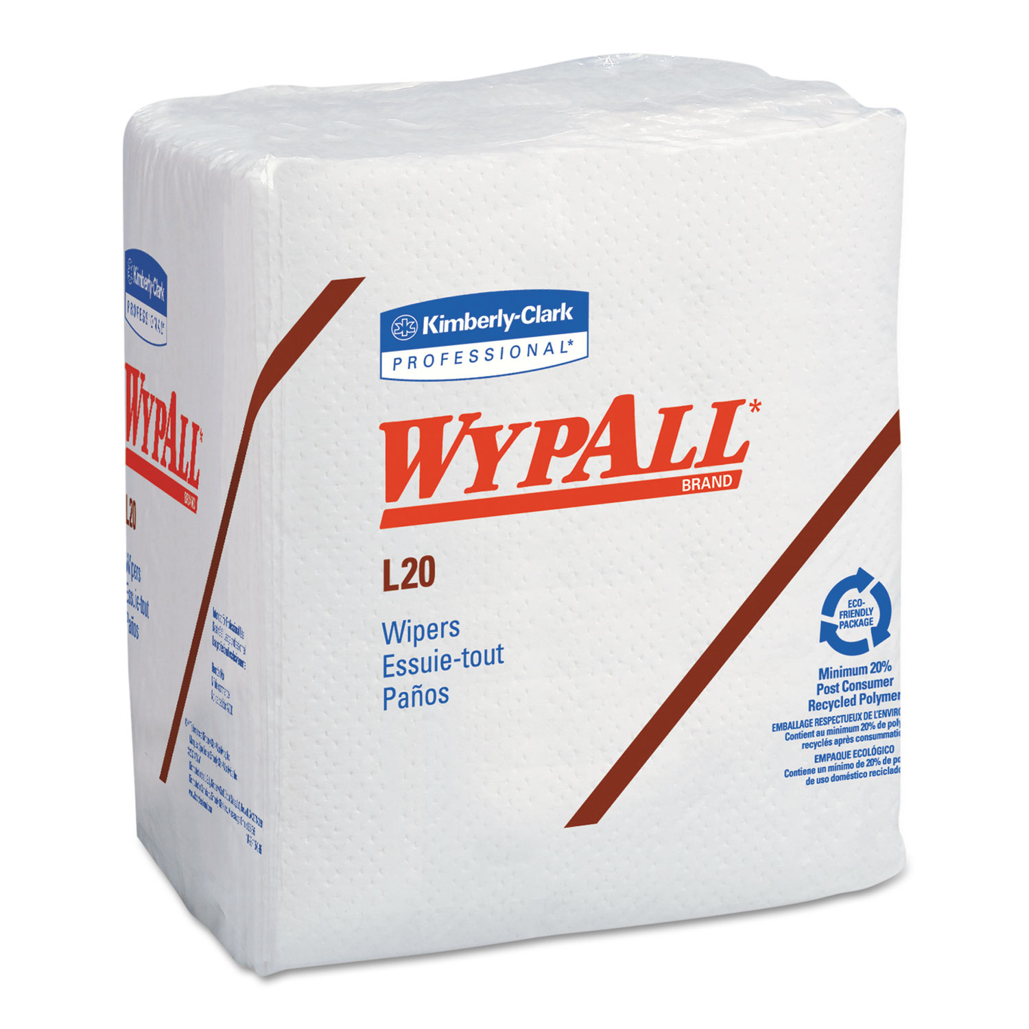 WIPES,G-PUR,4PLY,WH,12/68