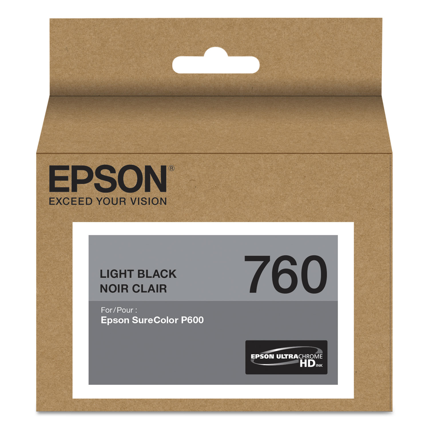 T760 Light Black Ink Cartridge; Yield 25.9 ml