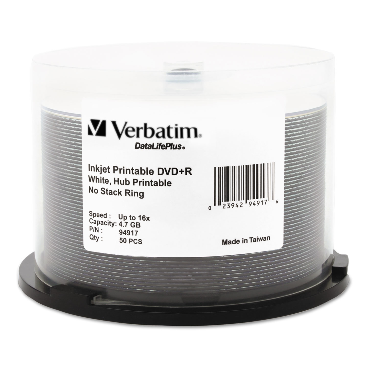 DISC,DVD+R16XPR,PRT,50PK