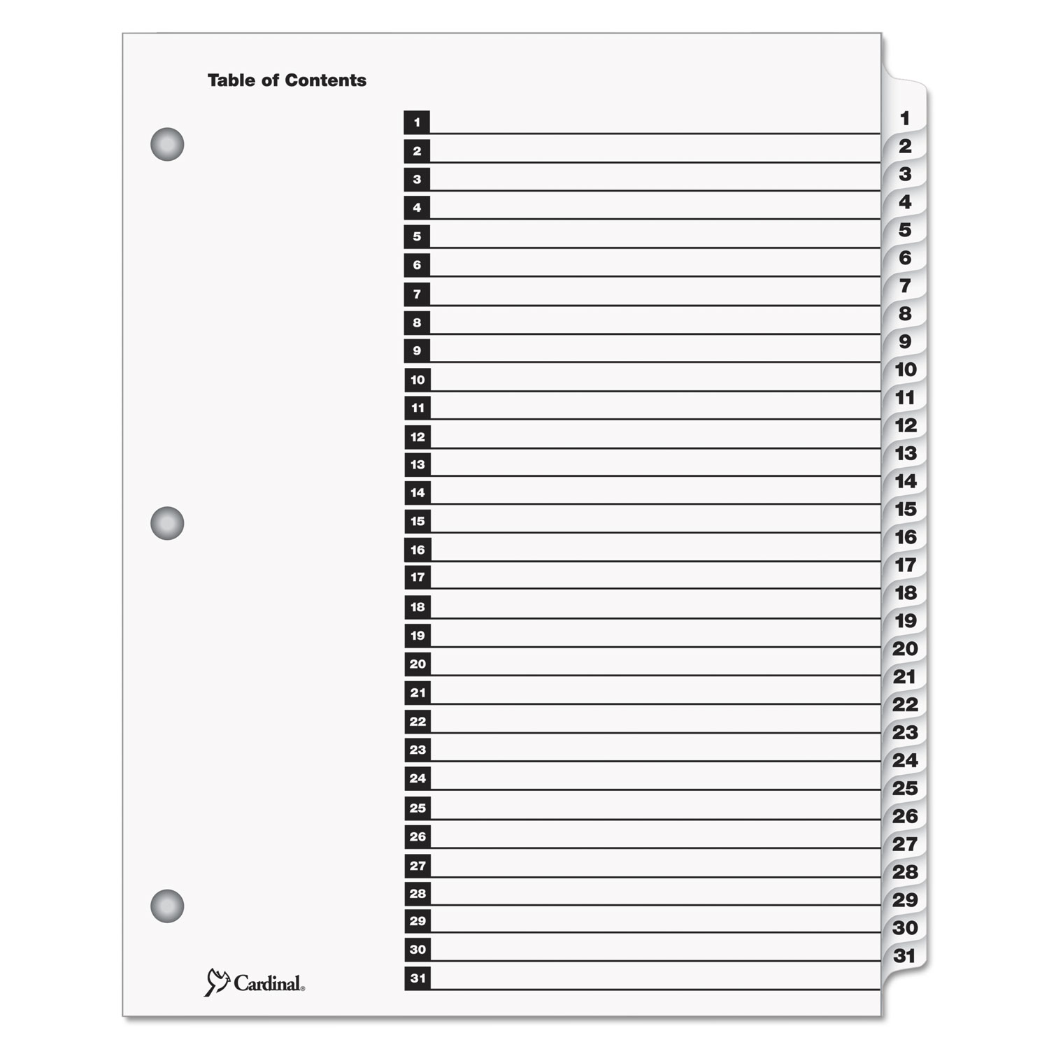 INDEX,BNDR,1-31,LTR,WE