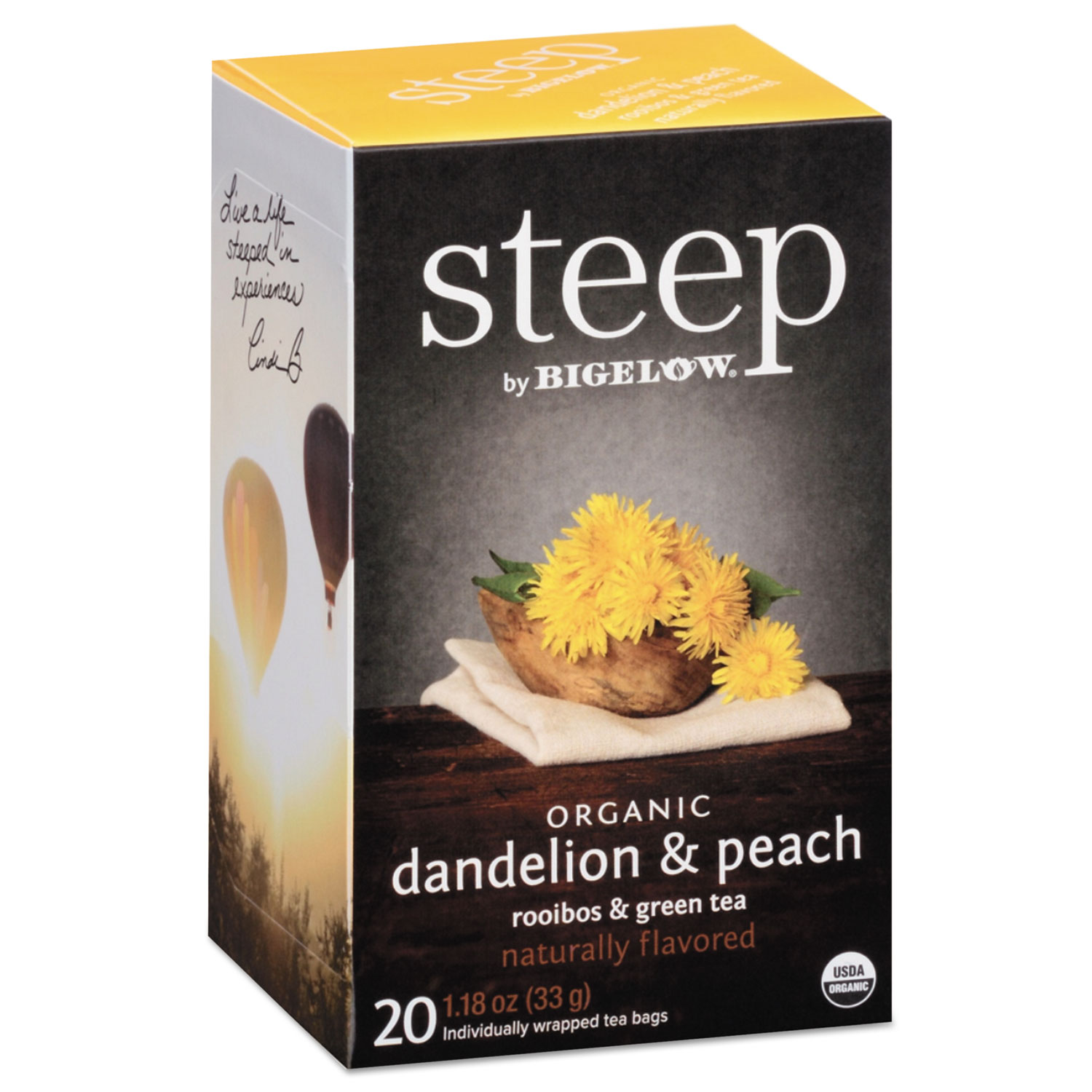 TEA,DANDELION,PEACH,GREEN