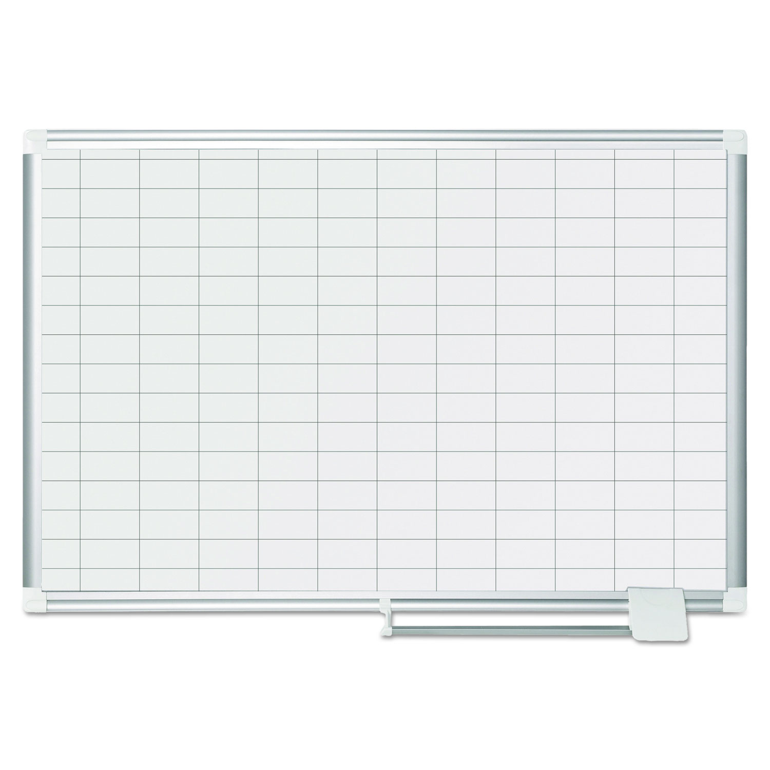 BOARD,PLNR,36X24 GRID,WH