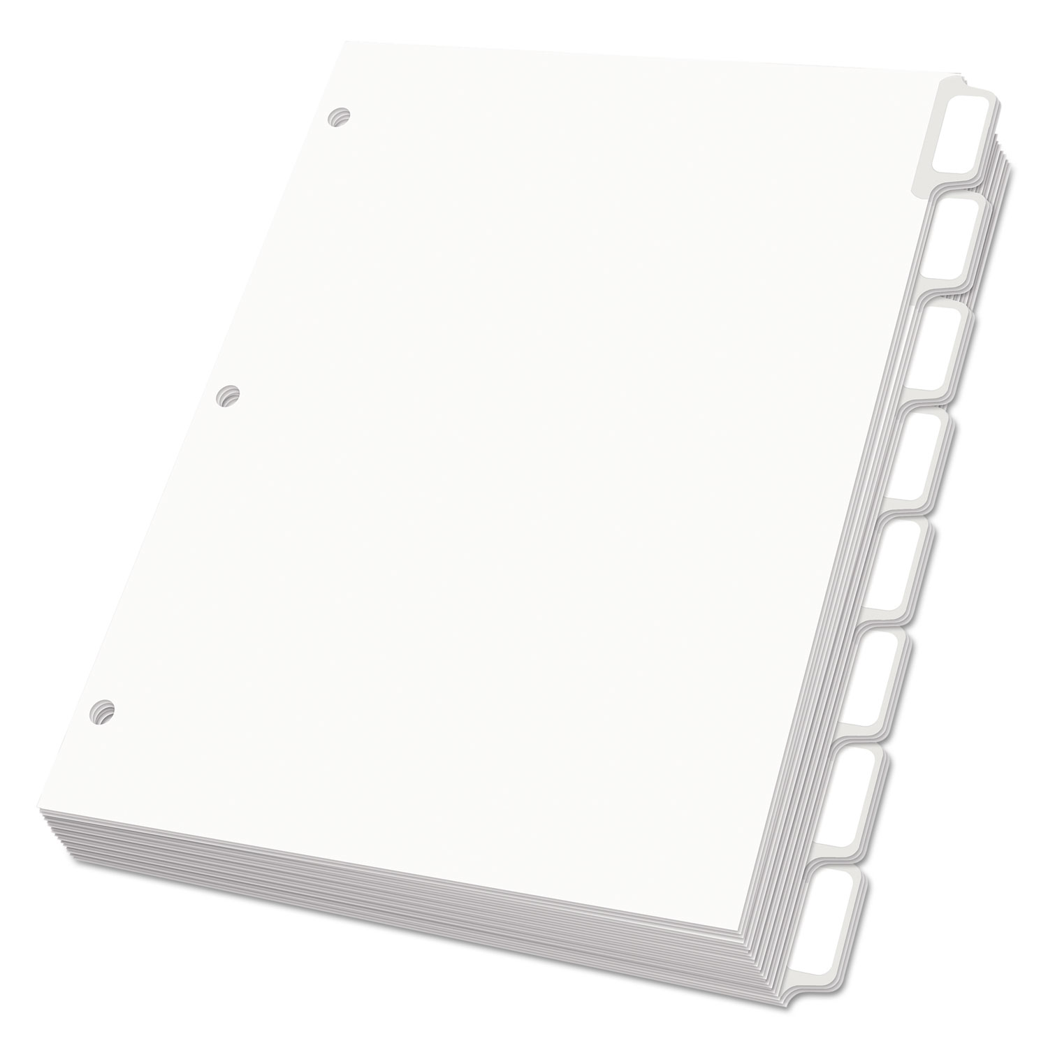 INDEX,CSTM RPDX-8TAB,25BX