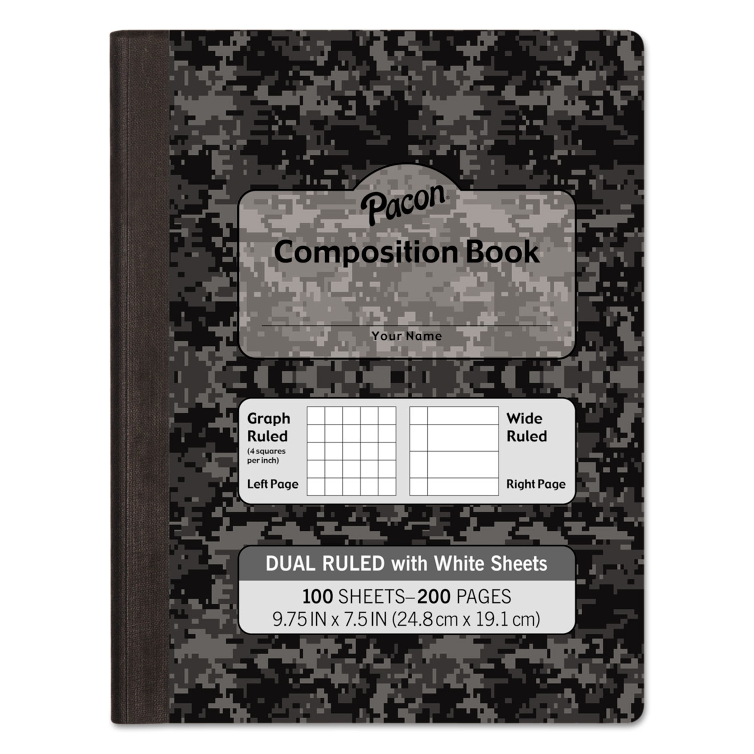 PAPER,DUAL,RULED,COMP,BK