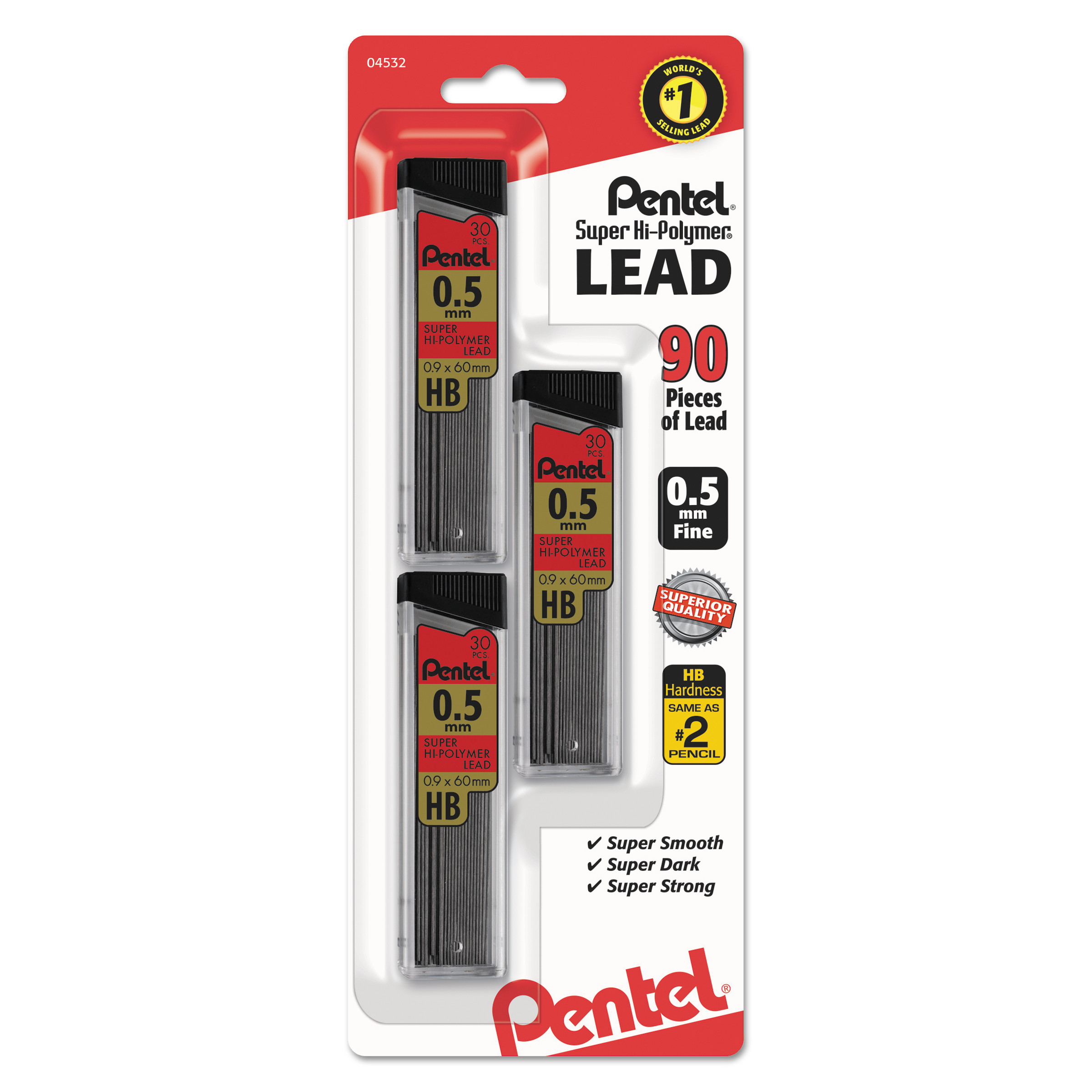 LEAD,.5MM,90/TB,3TB/PK
