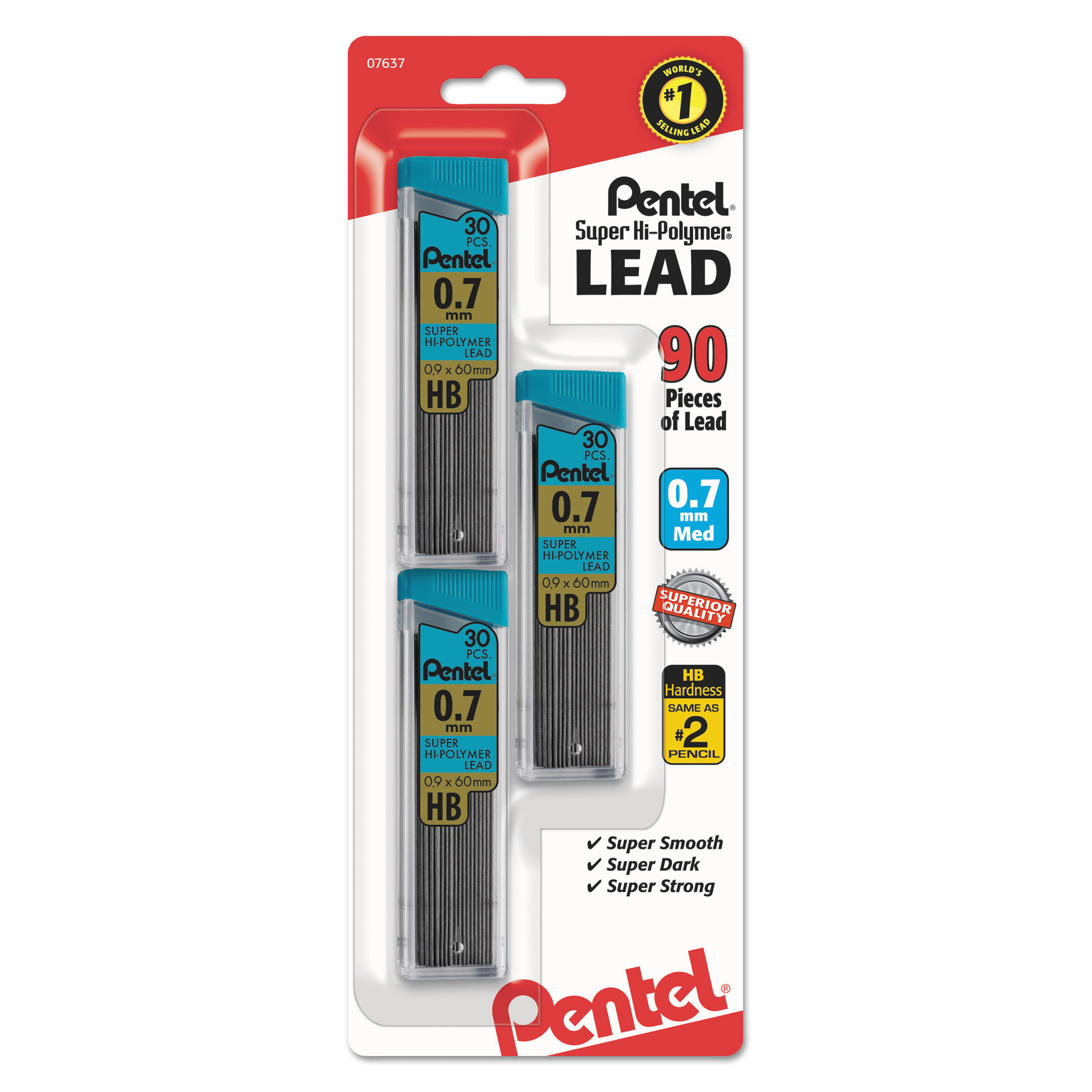 LEAD,.7MM,90/TB,3TB/PK
