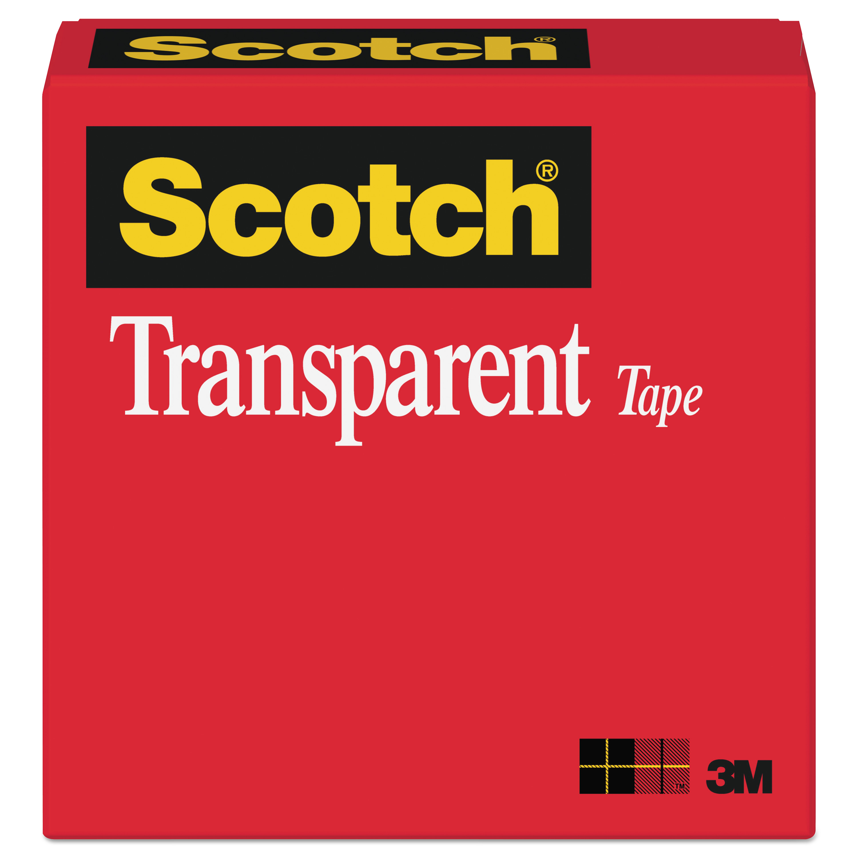 TAPE,CELLO,TRANS,1/2X1296