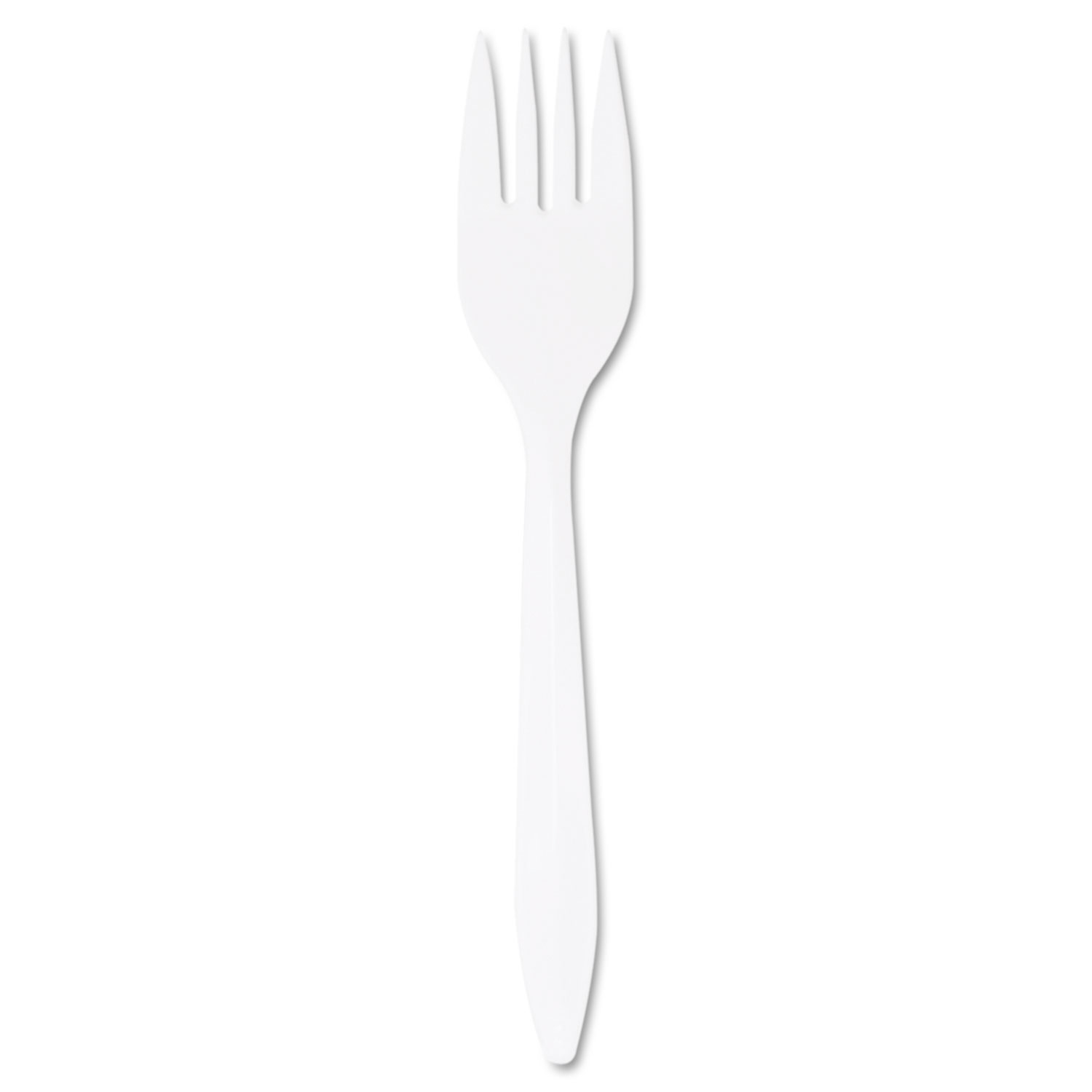 FORK,PLASTIC,M-WGT,WHT
