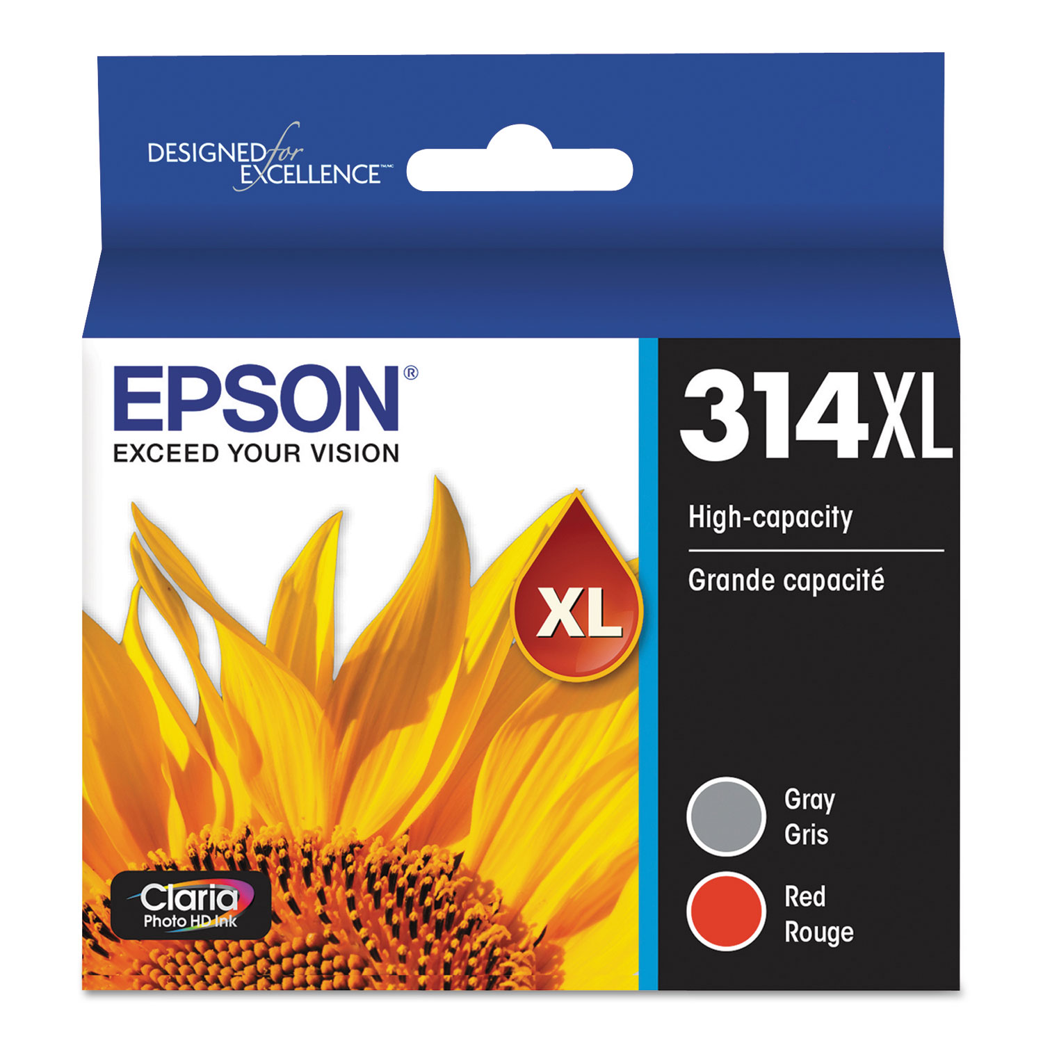 Epson 314XL High Capacity Color Multi-Pack; Includes T314XL720, T314XL820