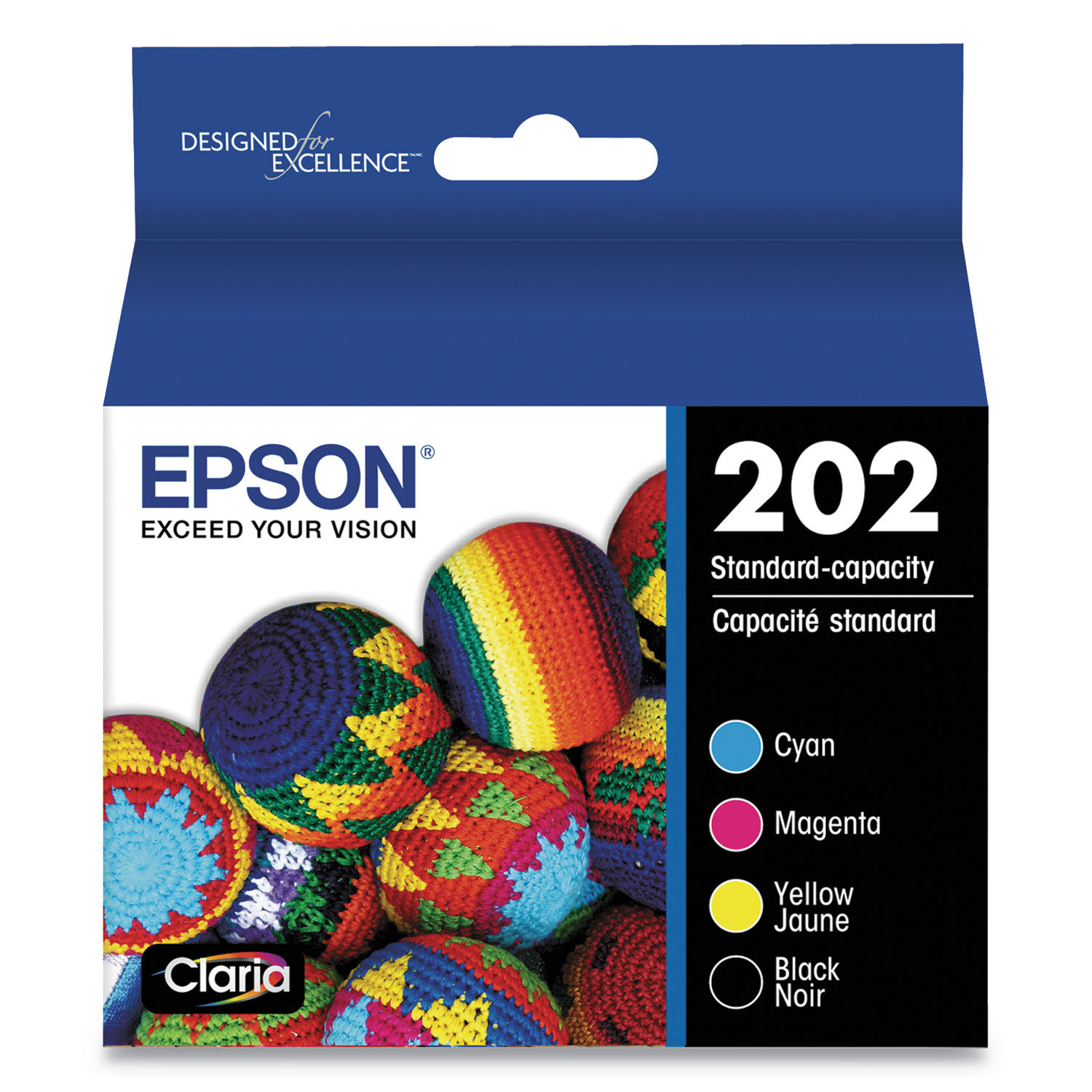 Epson 202 Combo Pack; Includes T202120, T202220, T202320, T202420