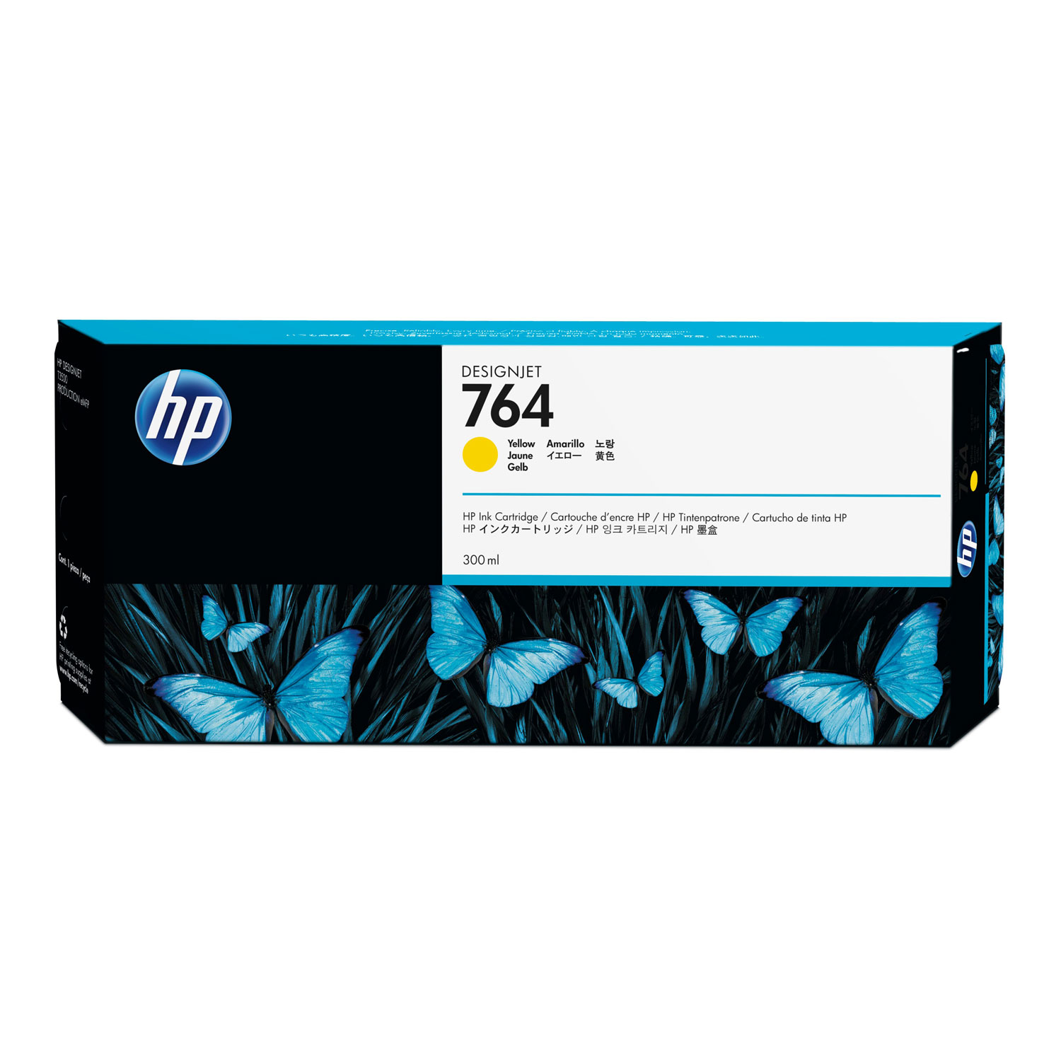 INKCART,HP764,WD FORMT,YL