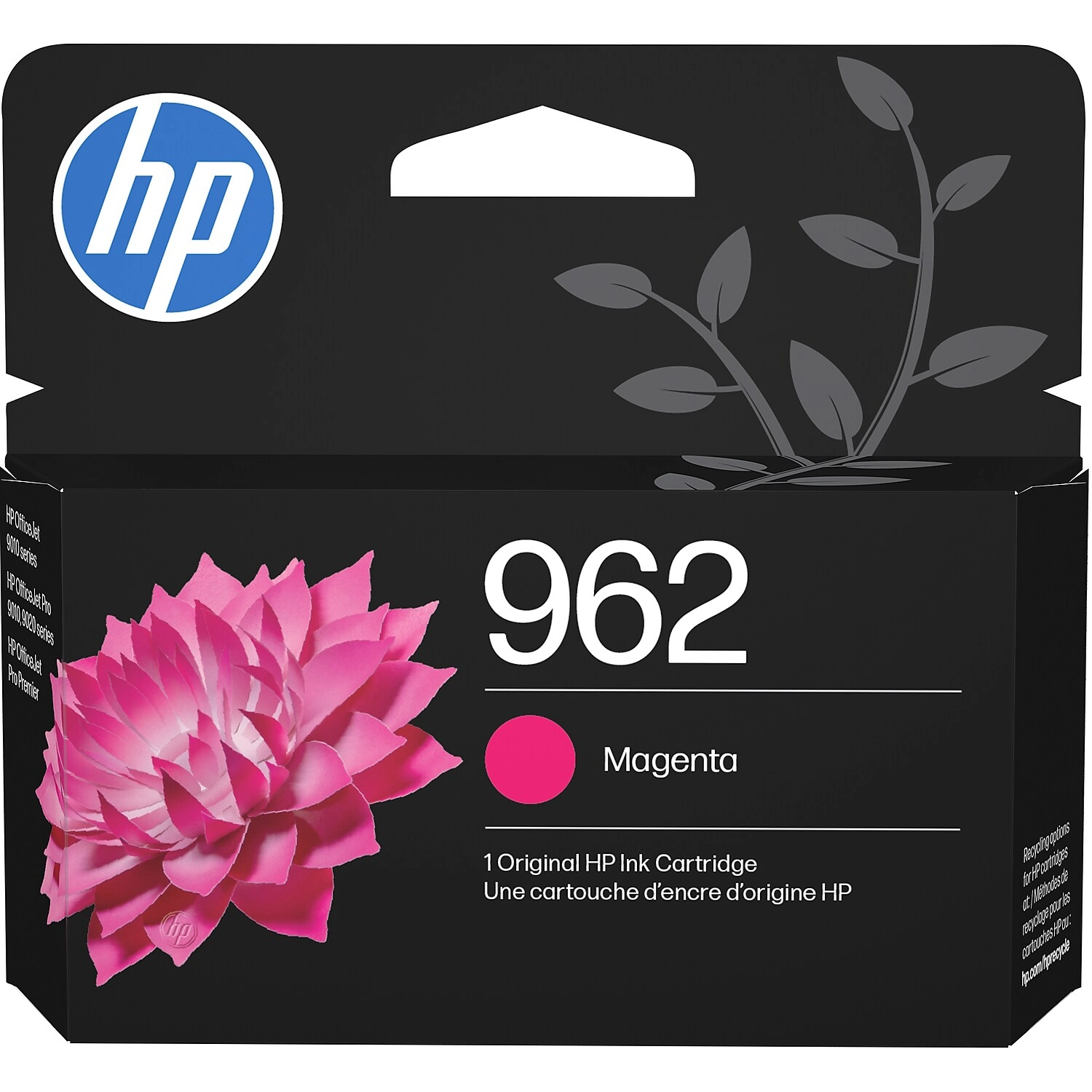 HP 962 Magenta Ink Cartridge; Yield: 700 pages