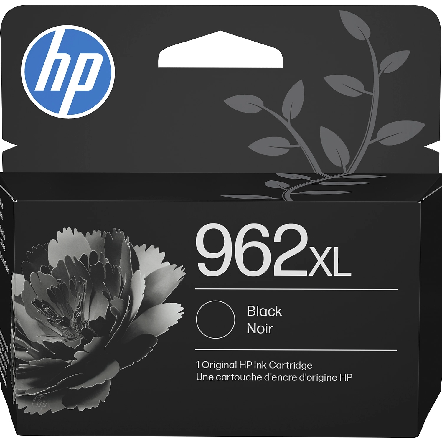 HP 962XL High Yield Black Ink Cartridge; Yield: 2,000 pages