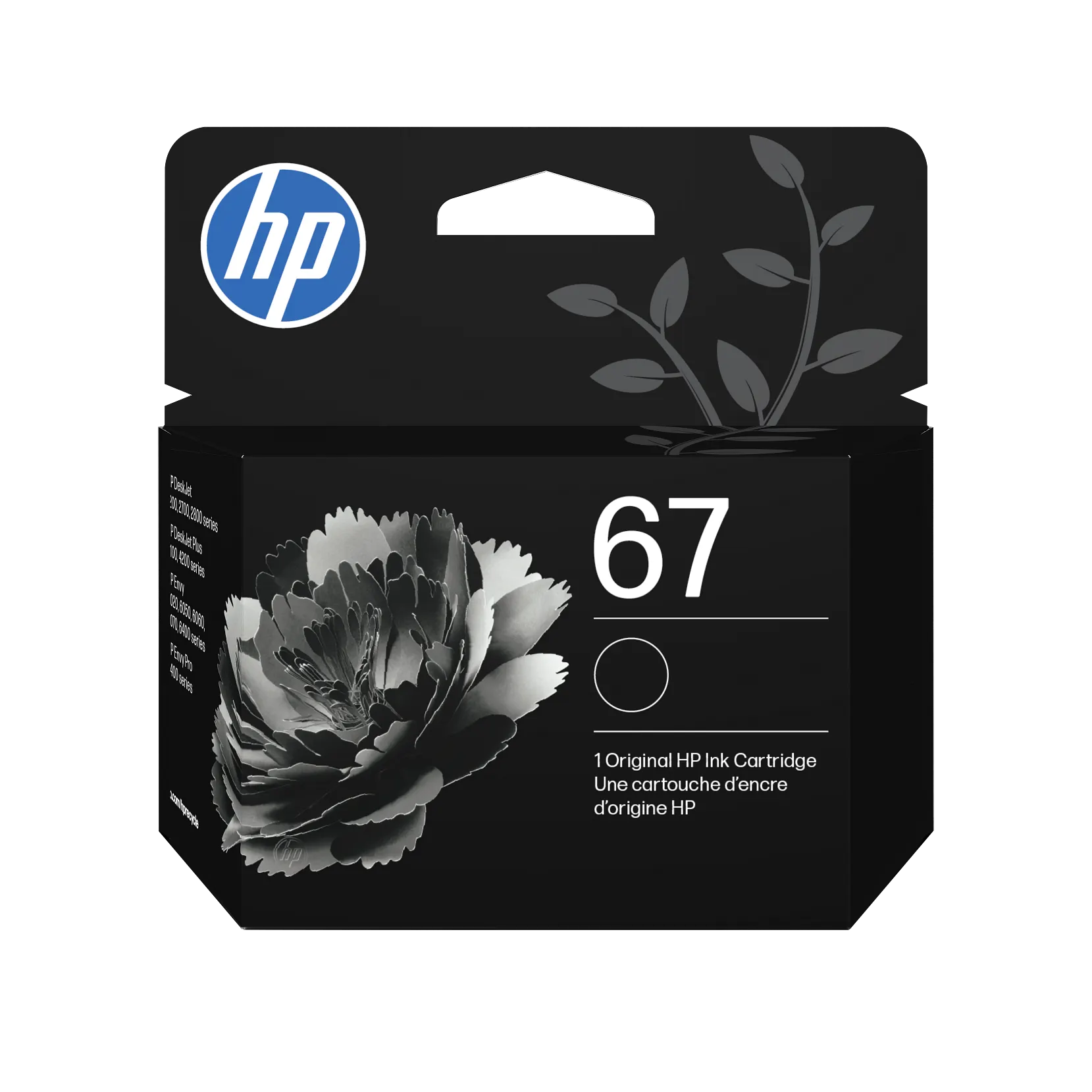 HP 67 (3YM56AN) Black Original Ink Cartridge (120 Yield)