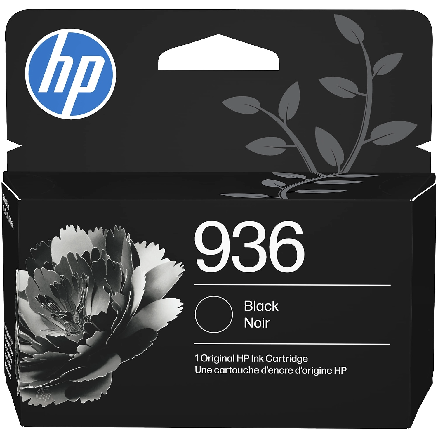 HP 936 Black Ink Cartridge; Yield 1,450 pages