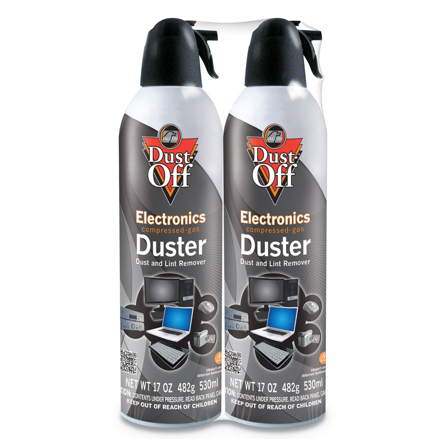 CLEANER,DUSTOFF,17OZ,2PK