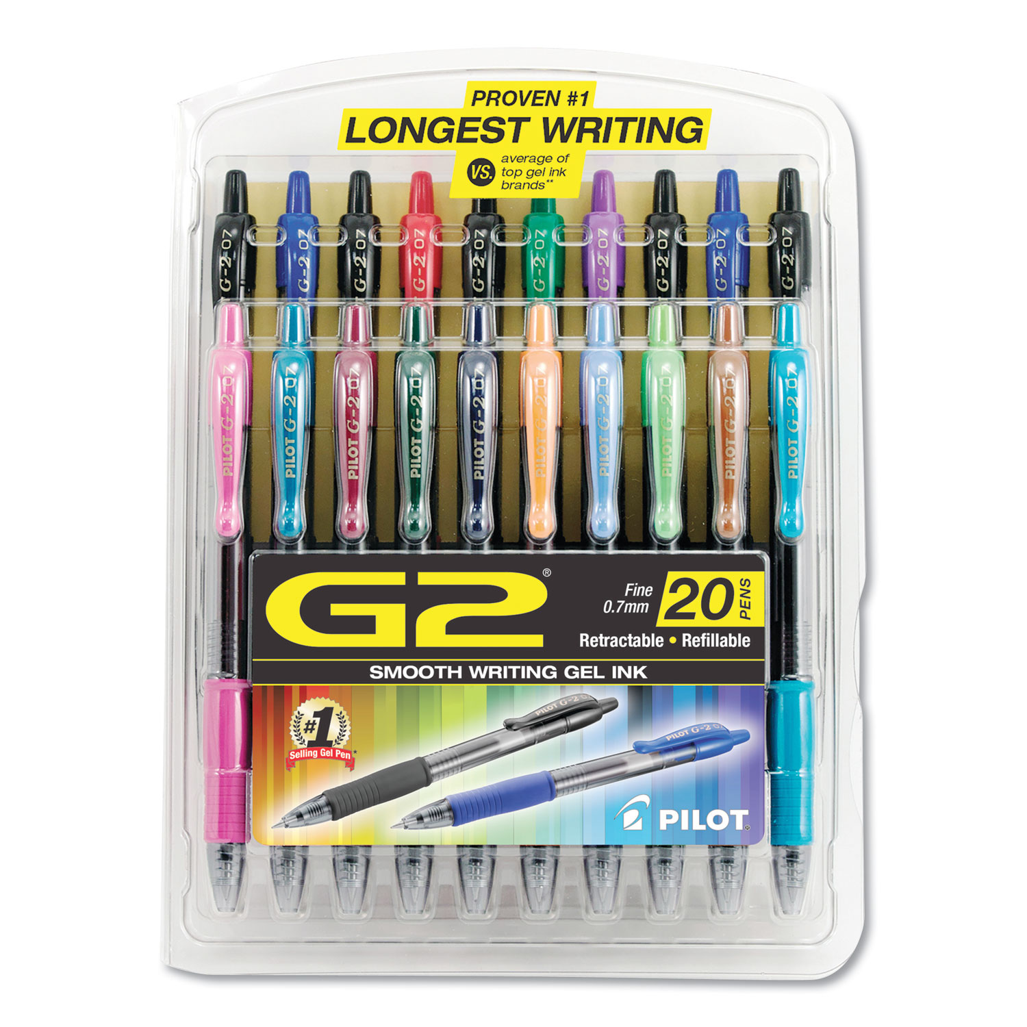 PEN,G2,GEL,ROLL,20ST,AST