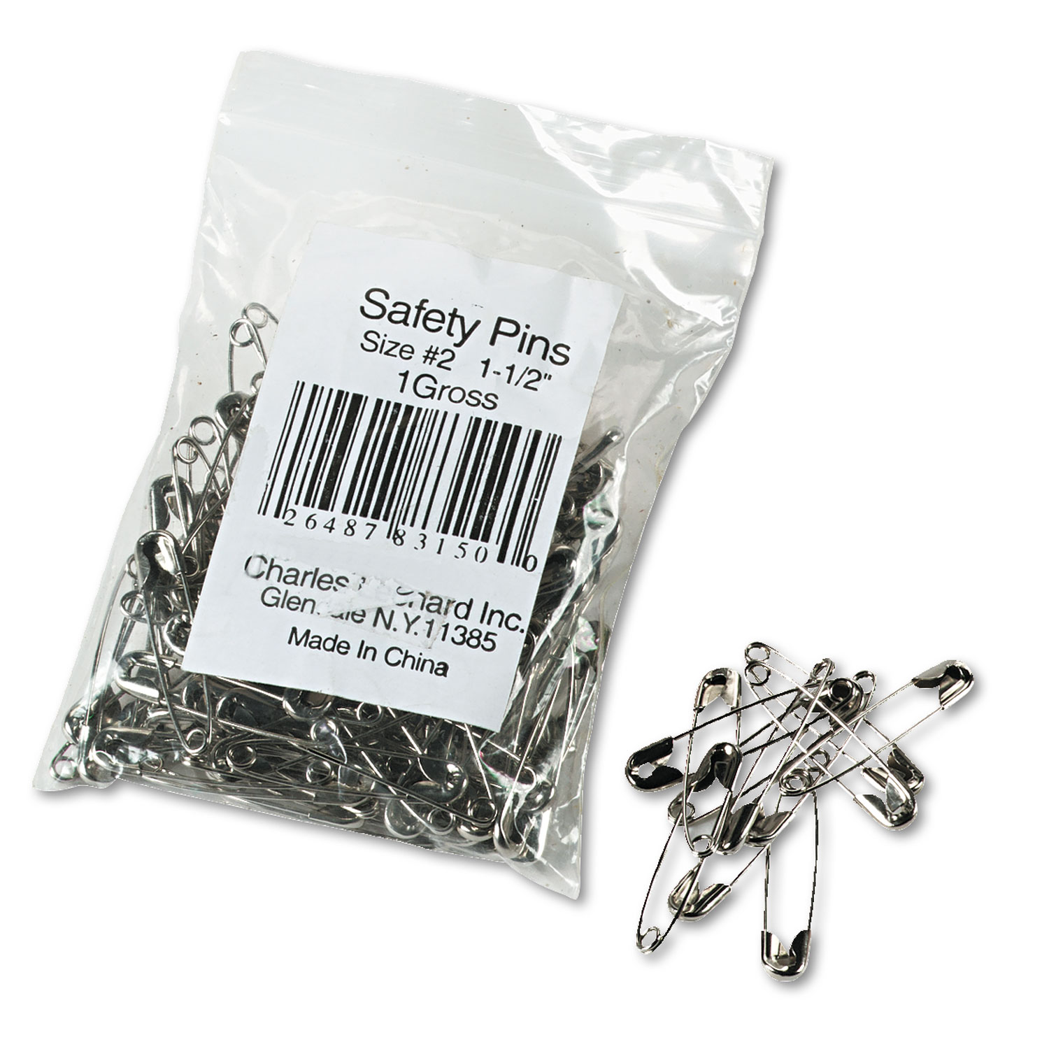 PIN,SAFETY,1-1/2",144/PK