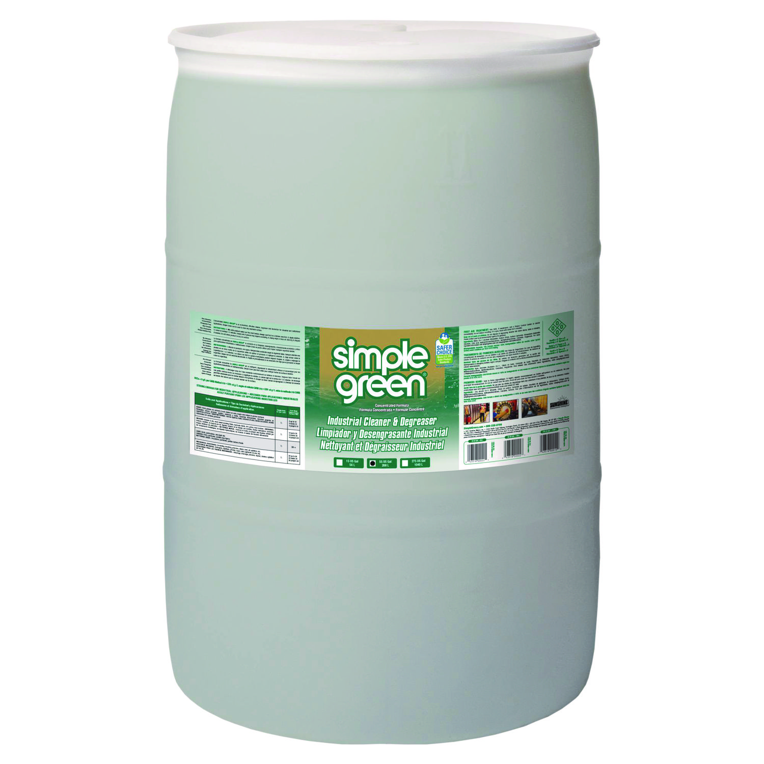 CLEANER,SMPL GRN,55LIQ