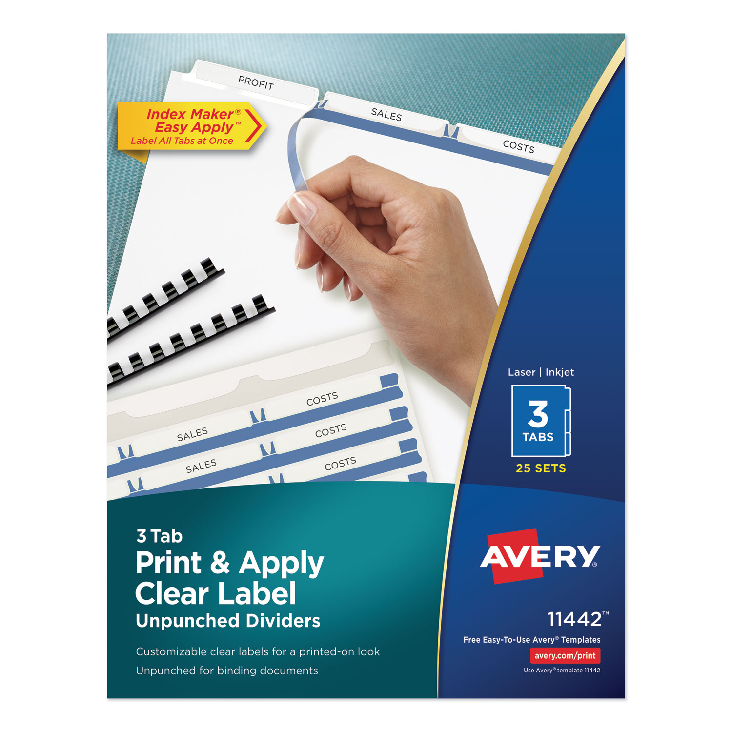 INDEX,MAKER,UNPUNC 3TAB25