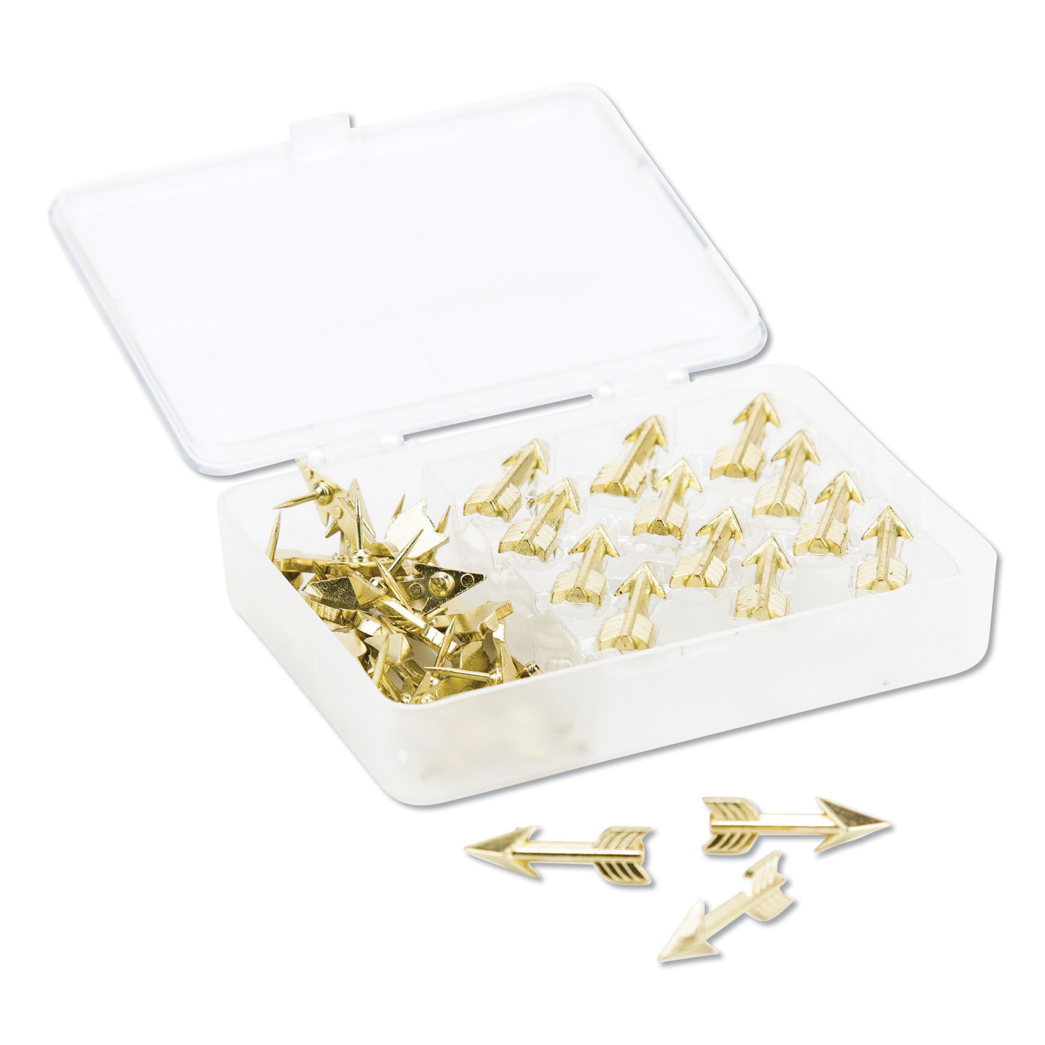 PUSHPIN,METAL,ARROW,GD