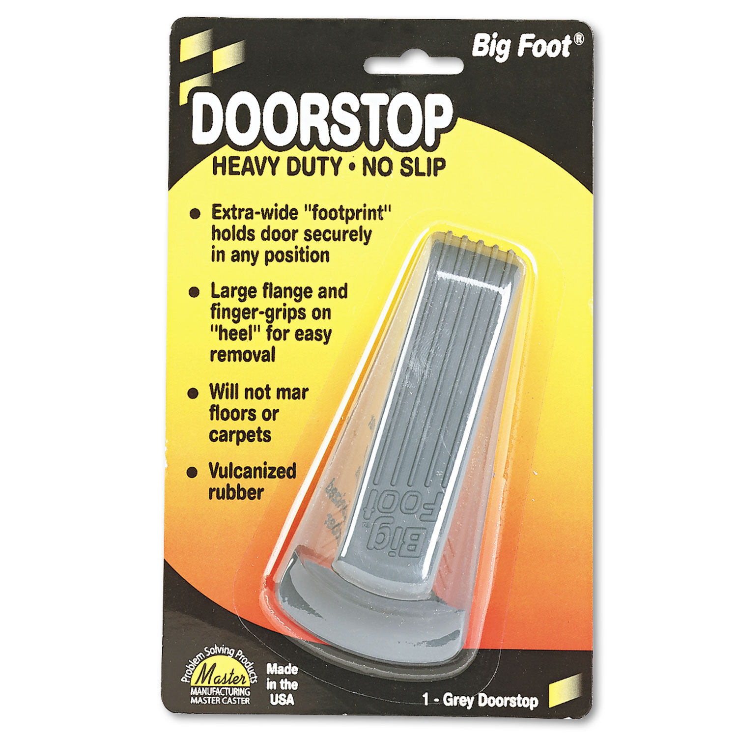 DOORSTOP,N-SKID,1/CD,GY