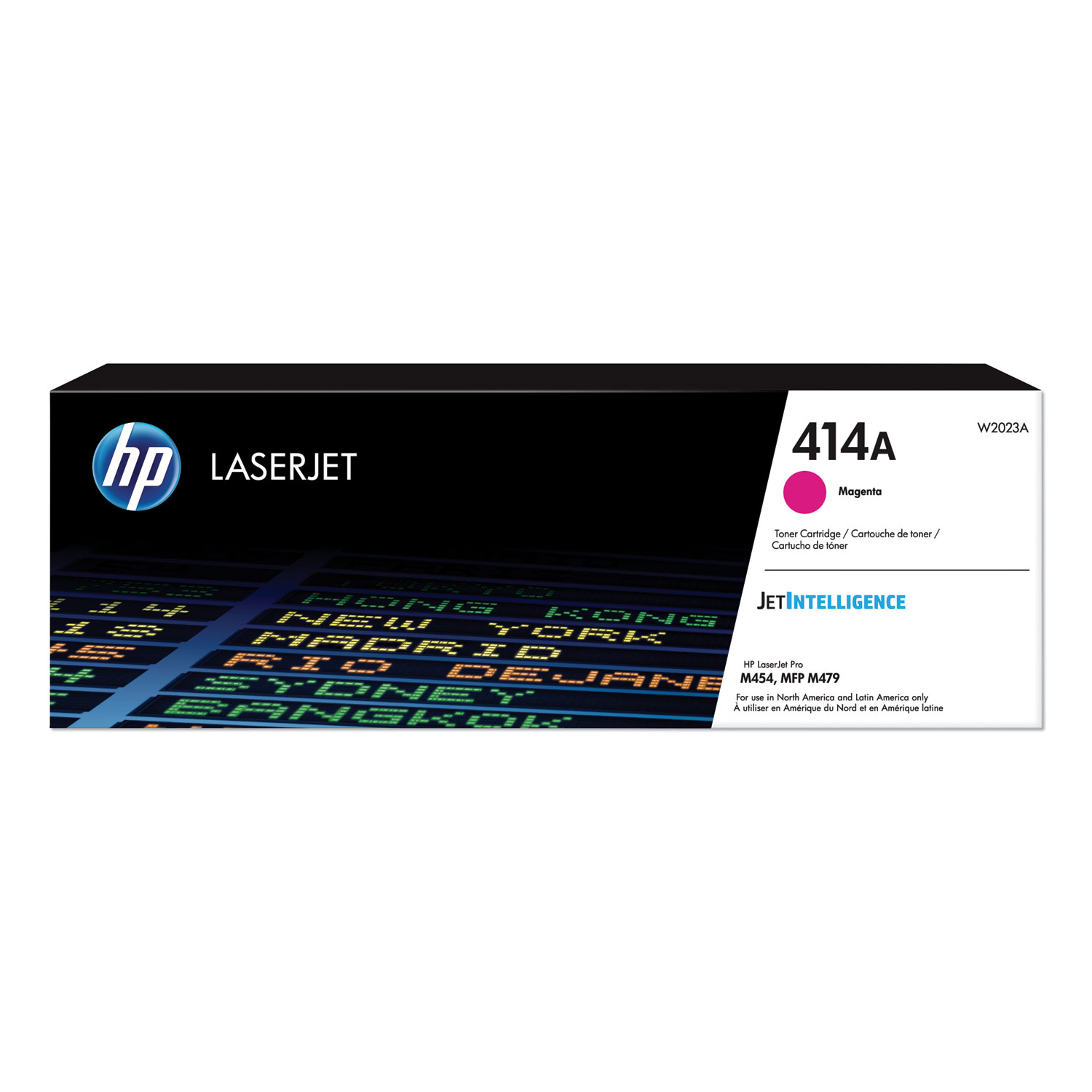 HP 414A Magenta Toner Cartridge; Yield: 2,100 pages