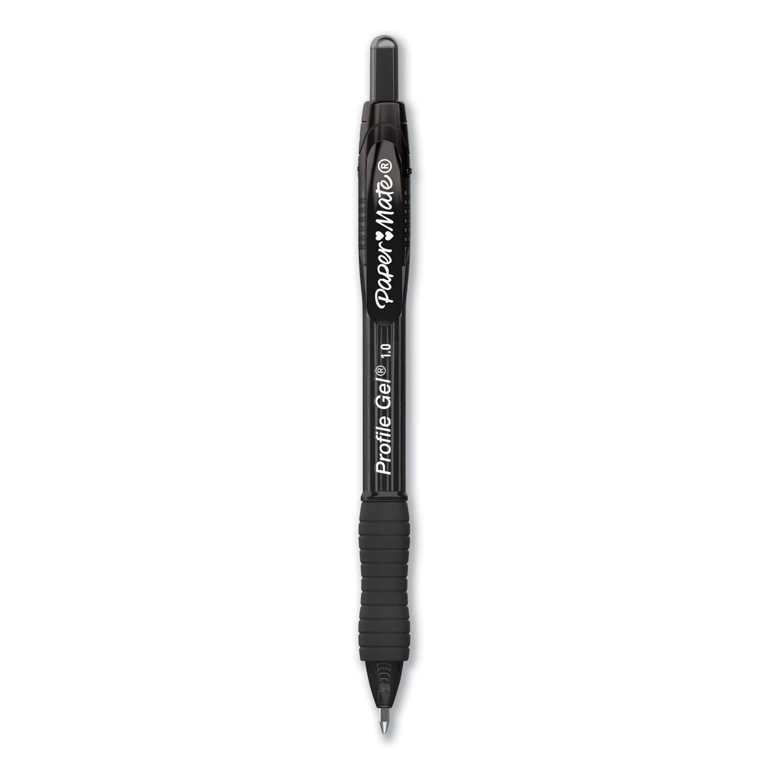 PEN,GEL,1.0MM,12/PK,BK
