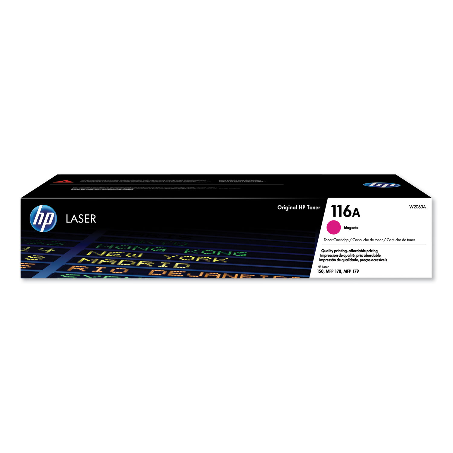 HP 116A Magenta Toner Cartridge; Yield: 700 pages