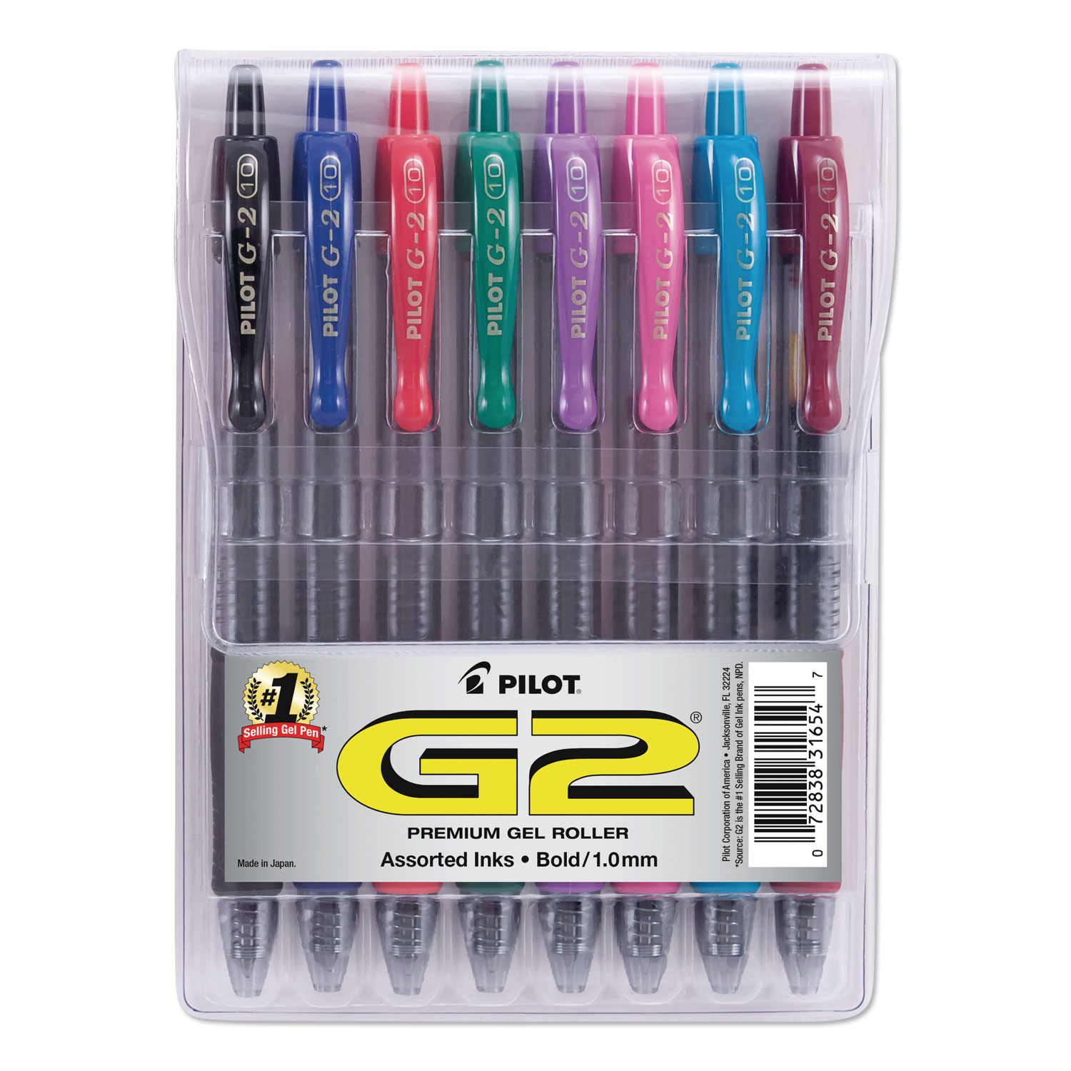 PEN,G2,BOLD,8/PK,AST