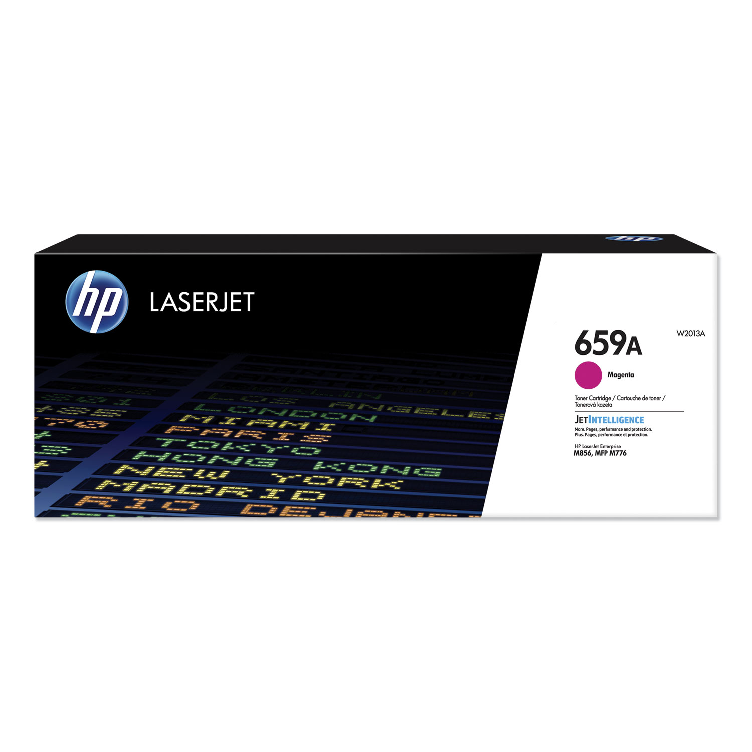 HP 659A (W2013A) Standard Yield Magenta Original LaserJet Contract Toner Cartridge (13,000 Yield)