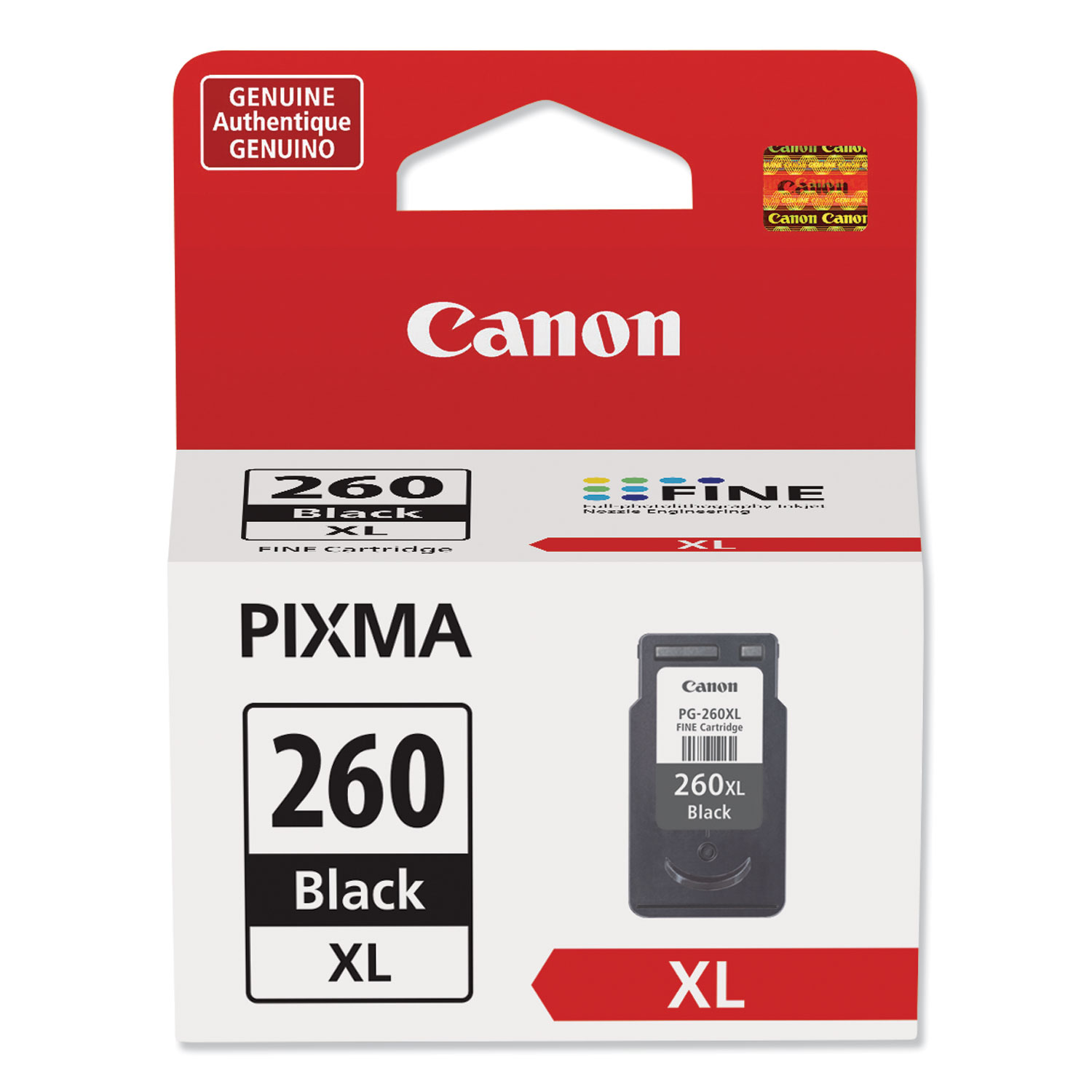 Canon PG-260XL Black Ink Cartridge (14.3mL)