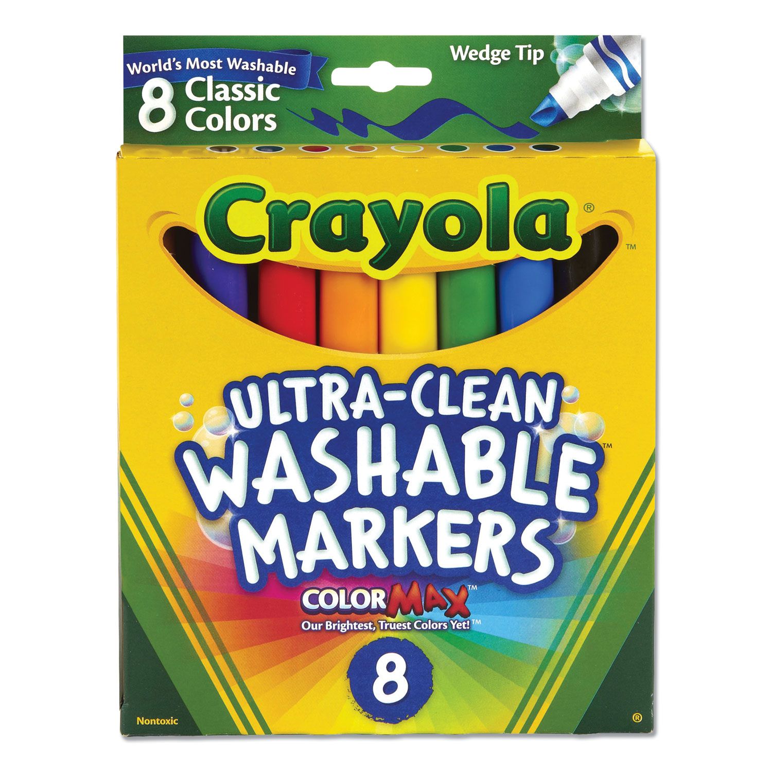 MARKER,WEDGE,TIP,WASHABLE