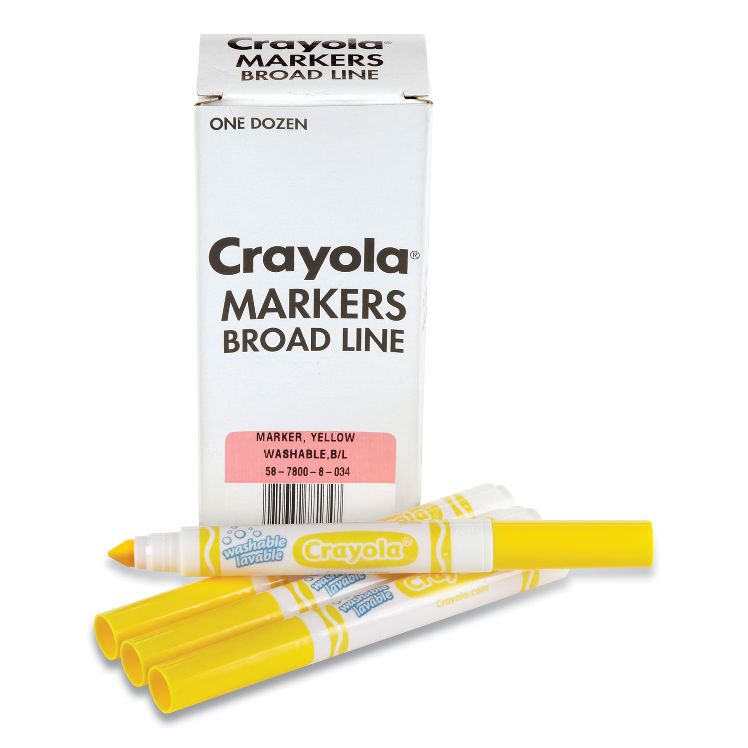 MARKER,YELLOW,12/BX