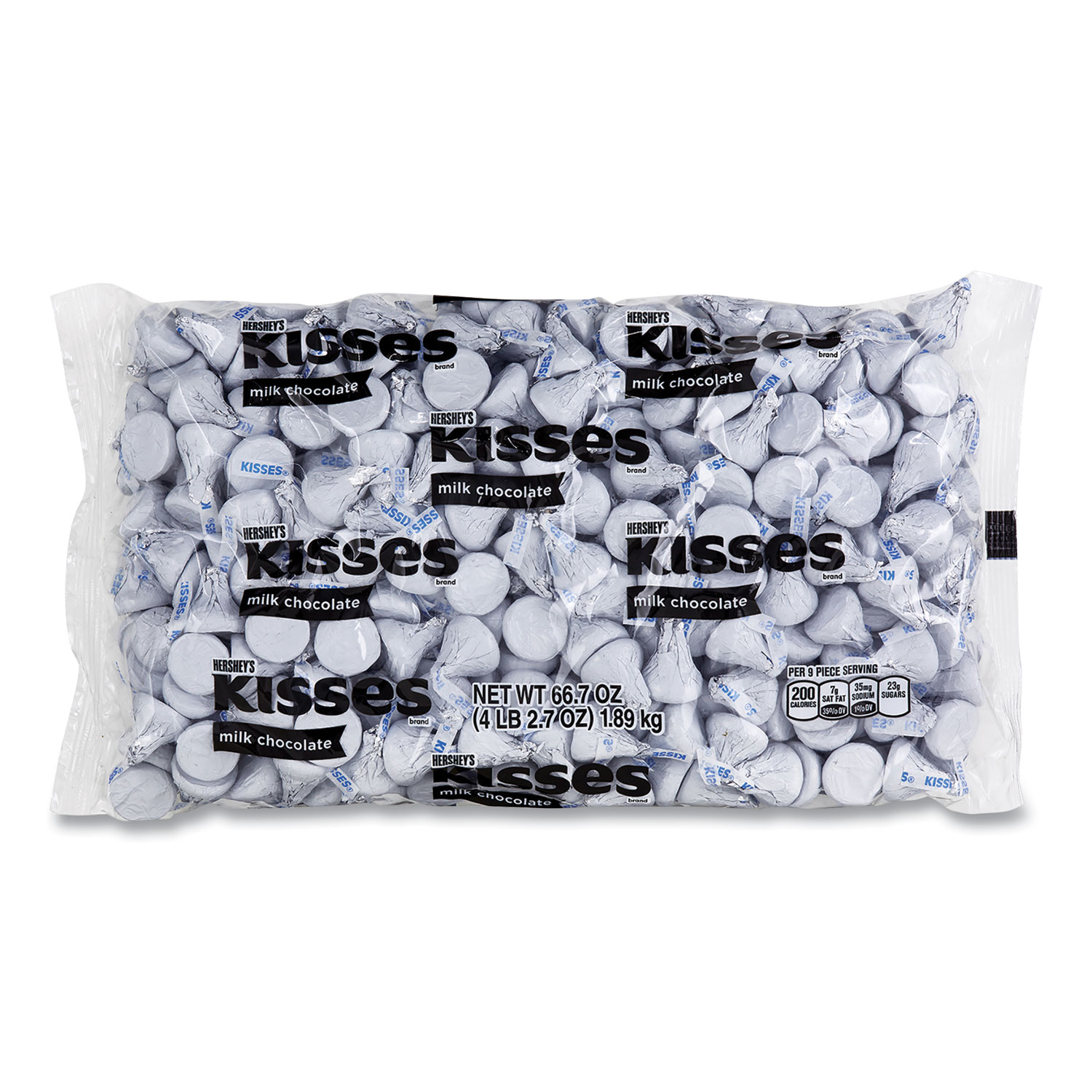 CANDY,KISSES,WHT CHOC,66Z