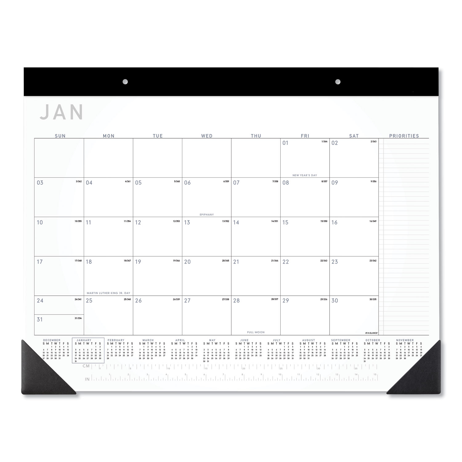 CALENDAR,DK PD,CONTEMP,WH