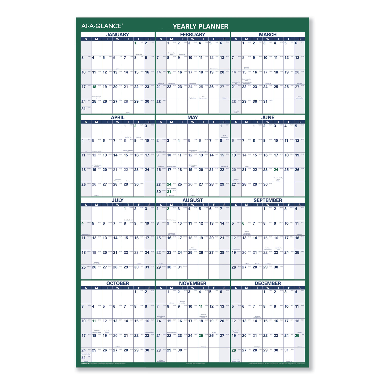 CALENDAR,VERT,ERSE,32X48