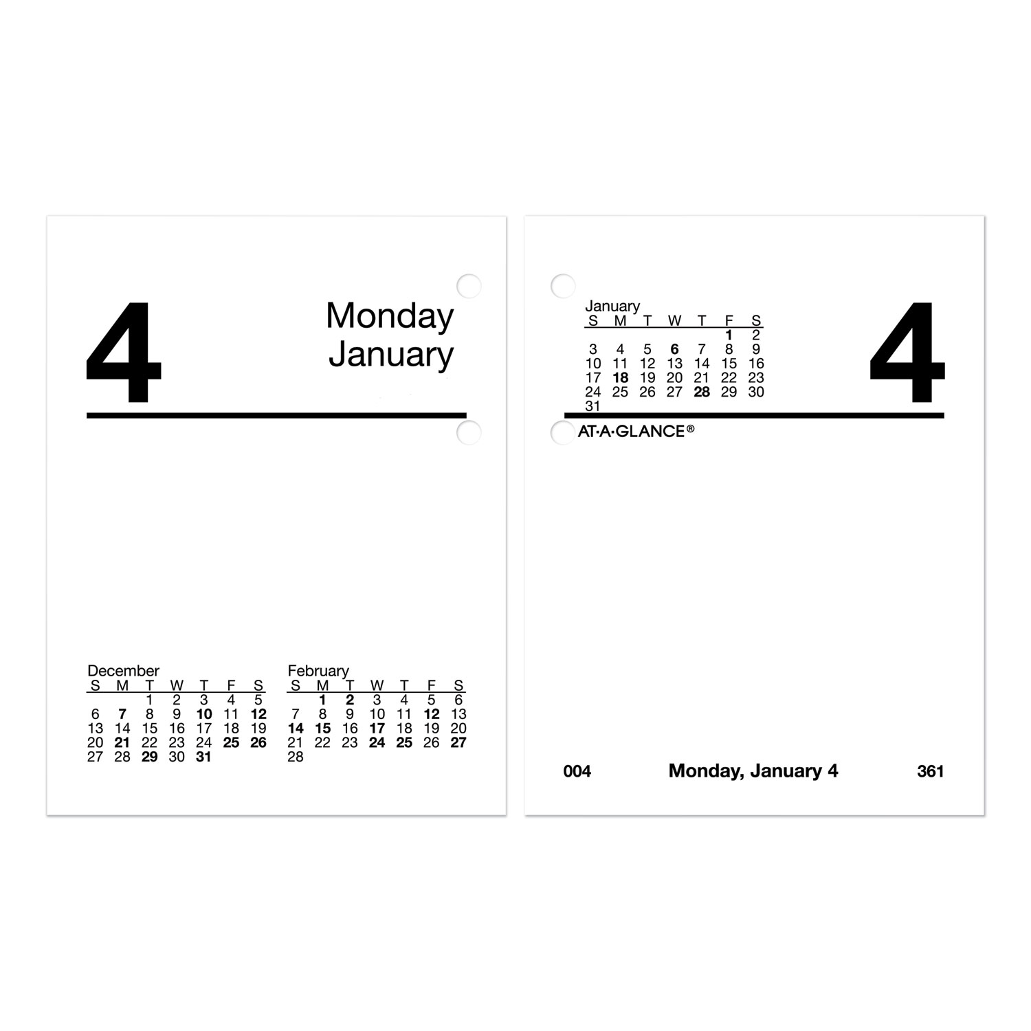CALENDAR,BKSTYL,3X3.75