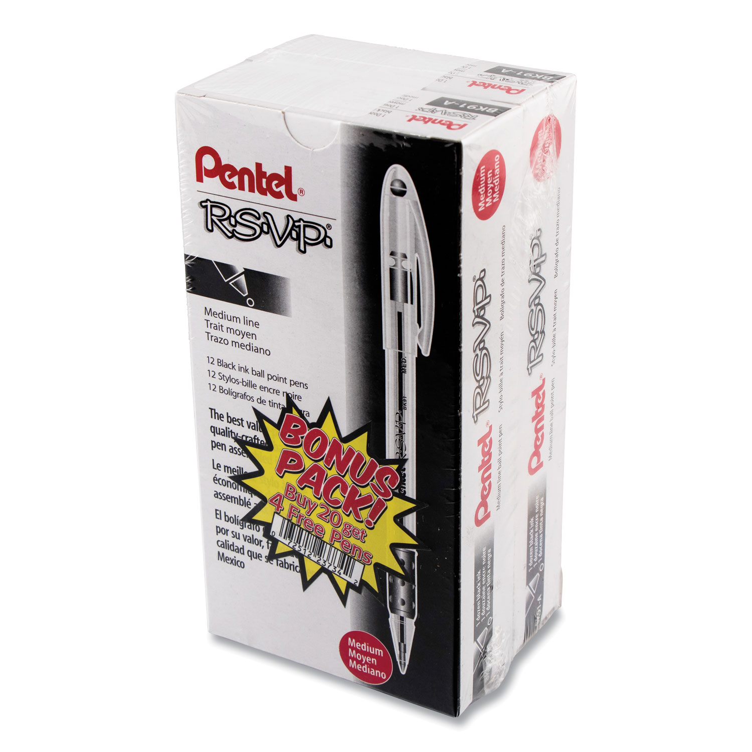PEN,RSVP,BPT,MED,24/PK,BK