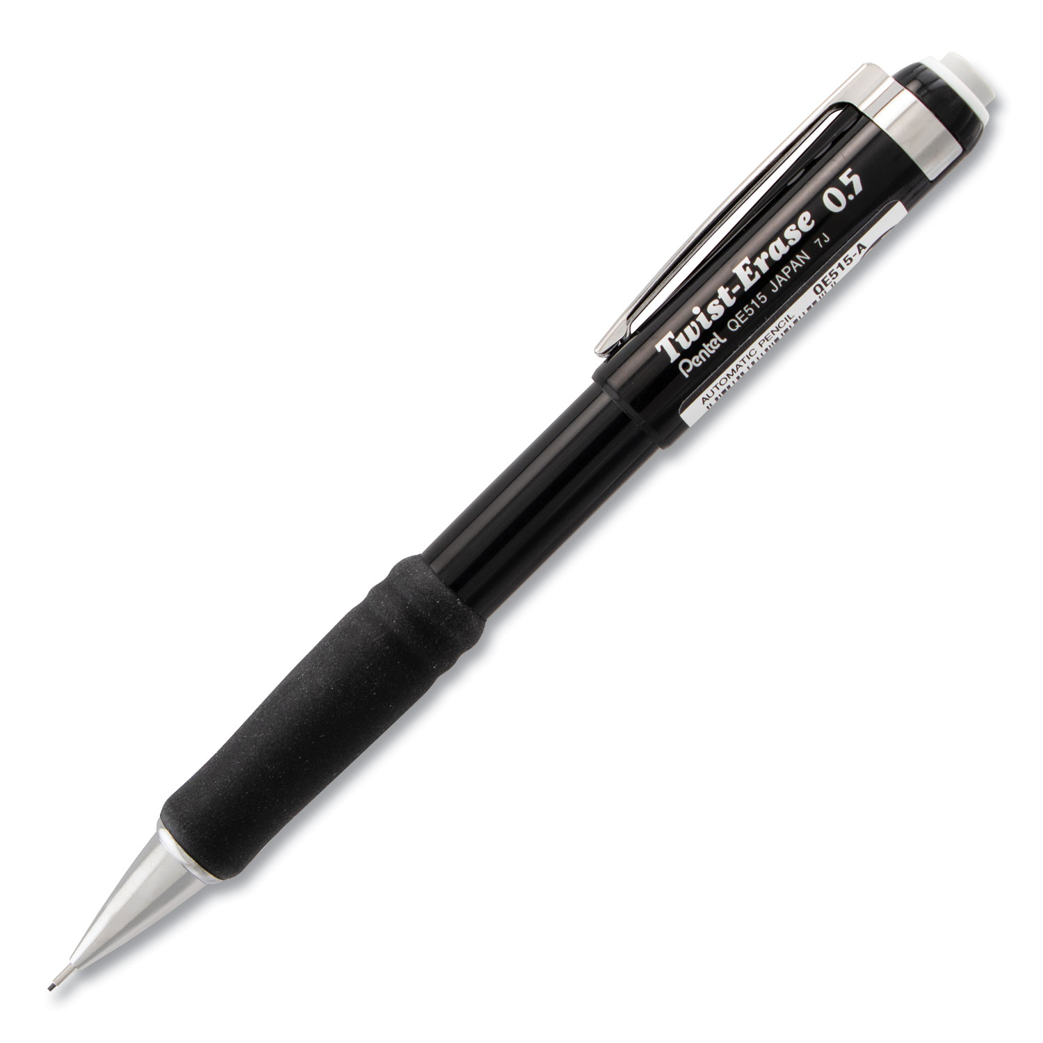 PENCIL,TWST-ERS 3,.5MM,BK