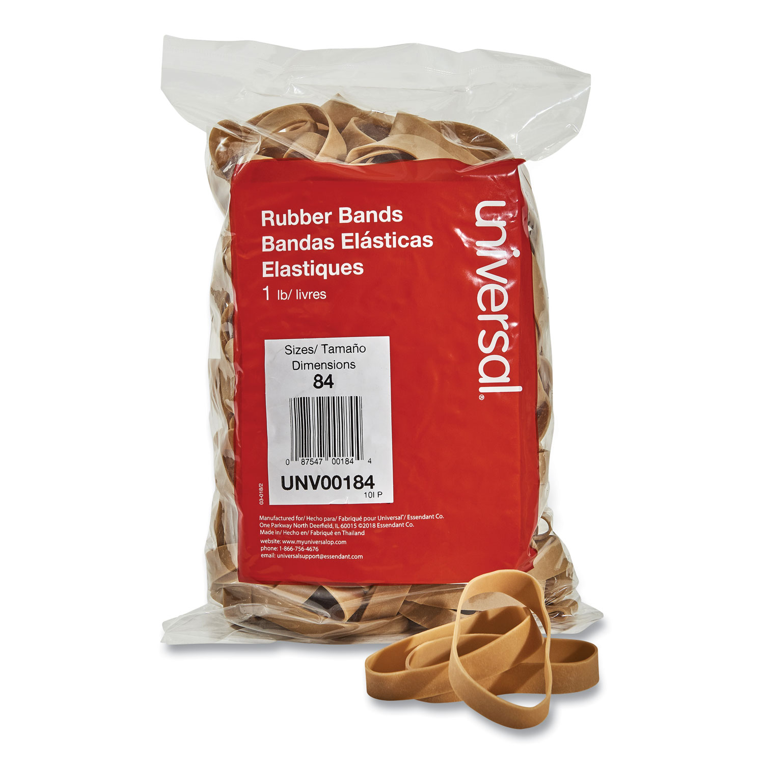 RUBBERBANDS,SIZE 84,1LB