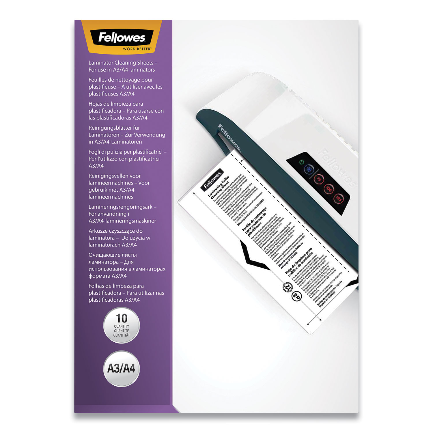 SHEET,CLNR,LMNTOR,10/PK