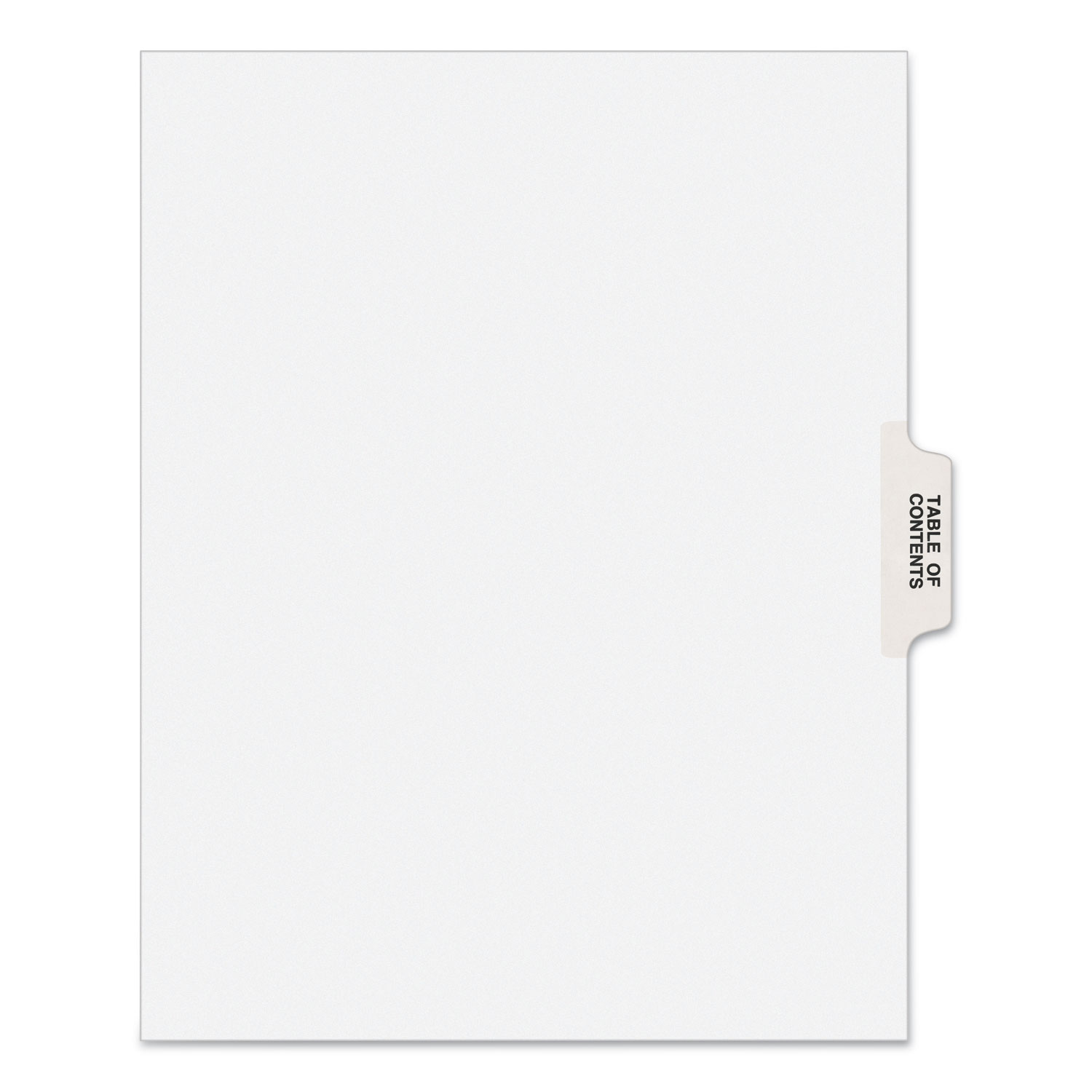 TAB,SIDE,LTR,TOC,25,WHT