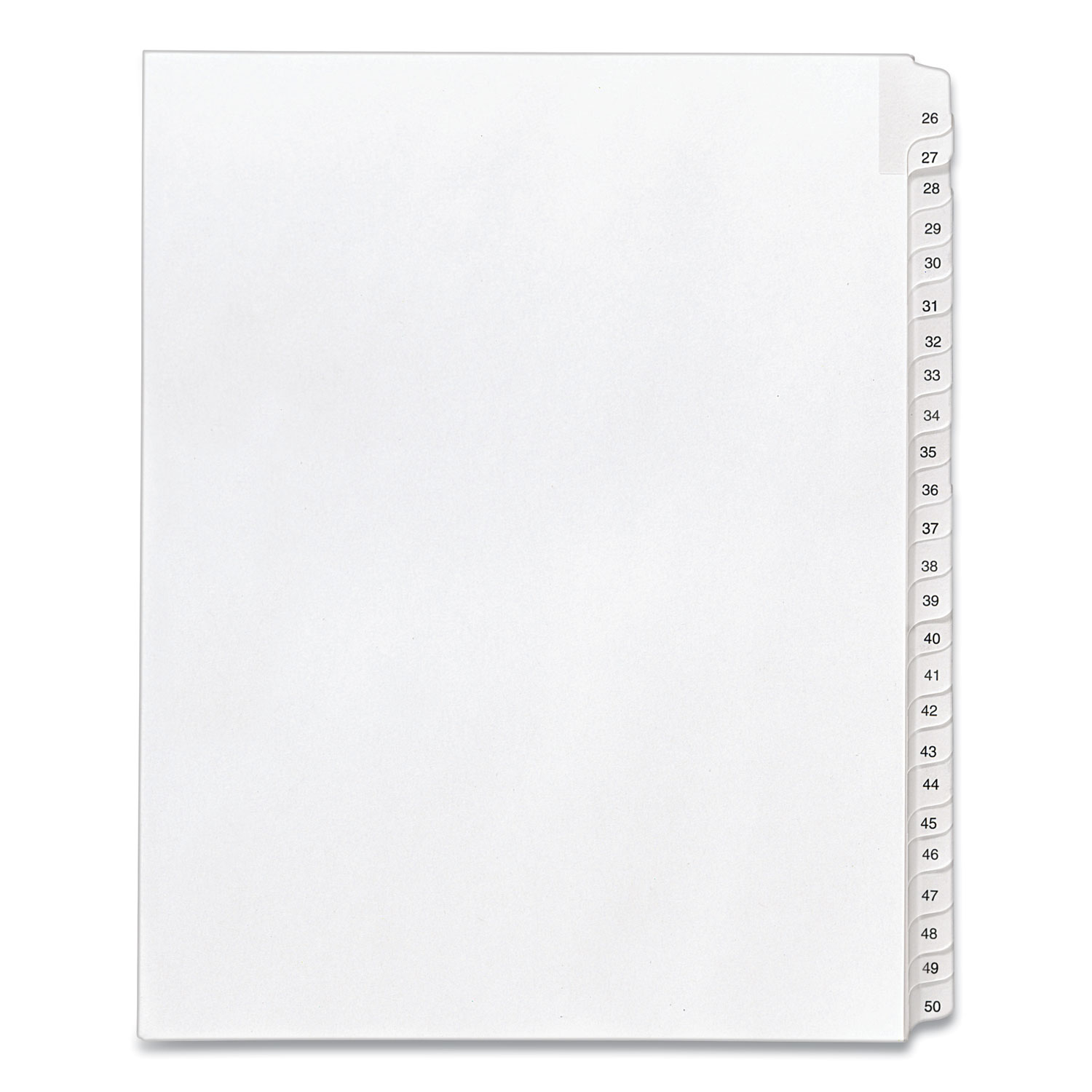 INDEX,ALLSTATE 26-50,WHT