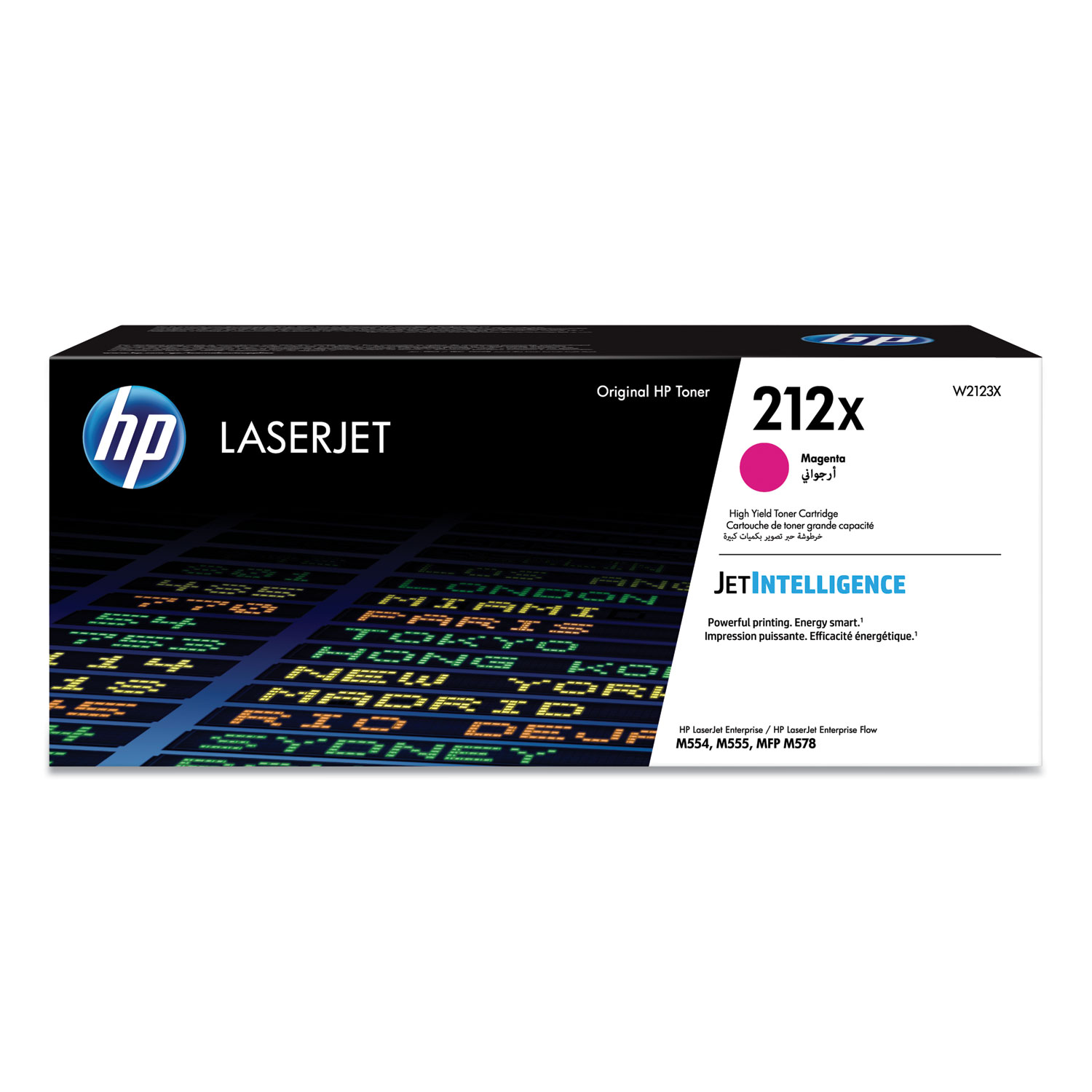 HP 212X High Yield Magenta Toner Cartridge; Yield: 10,000 pages
