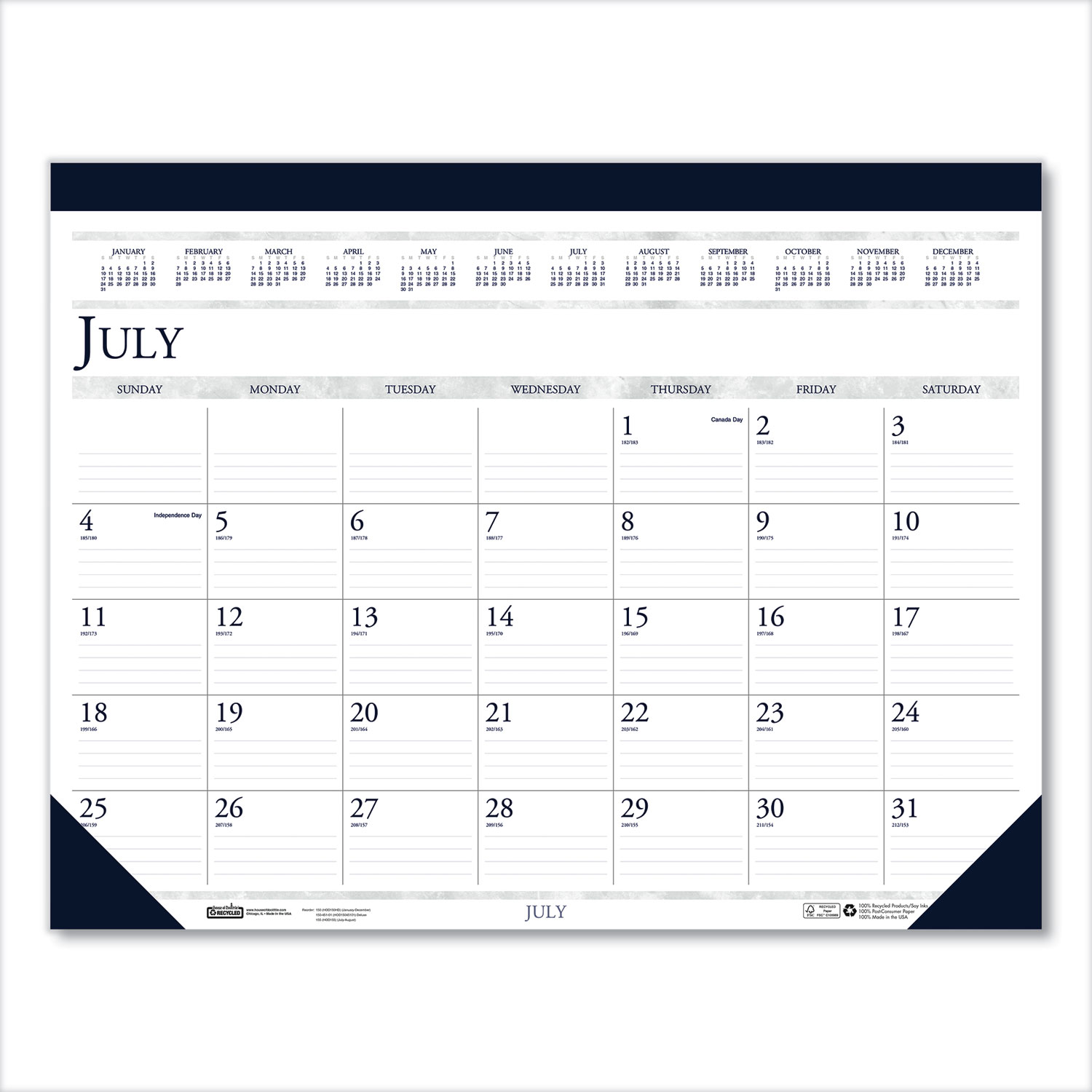 CALENDAR,DSKPD,ACAD,22X17