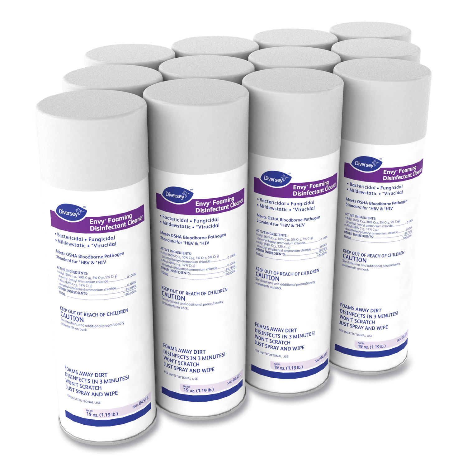 DISINFECTANT,CLNR,12/19OZ