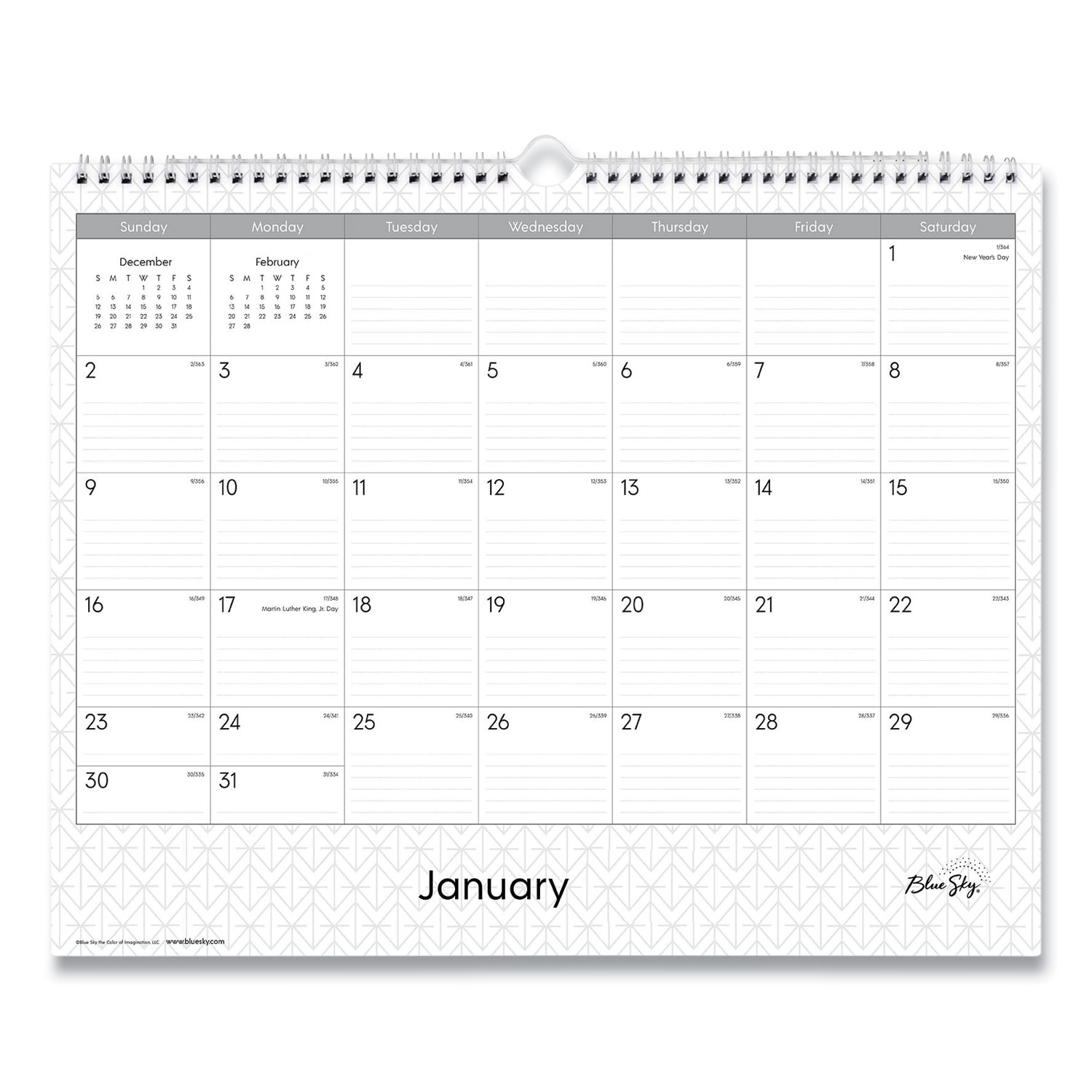 CALENDAR,WALL,15X12,RD