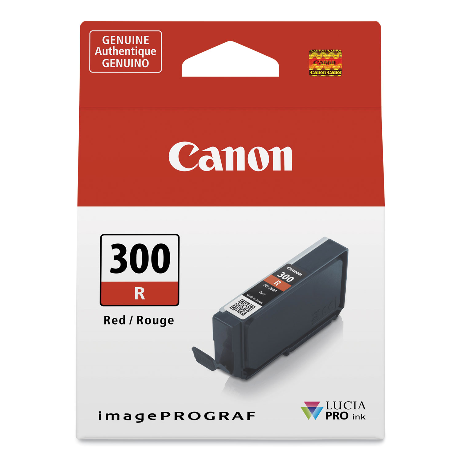 PFI-300R Red Ink Tank for imagePROGRAF PRO-300