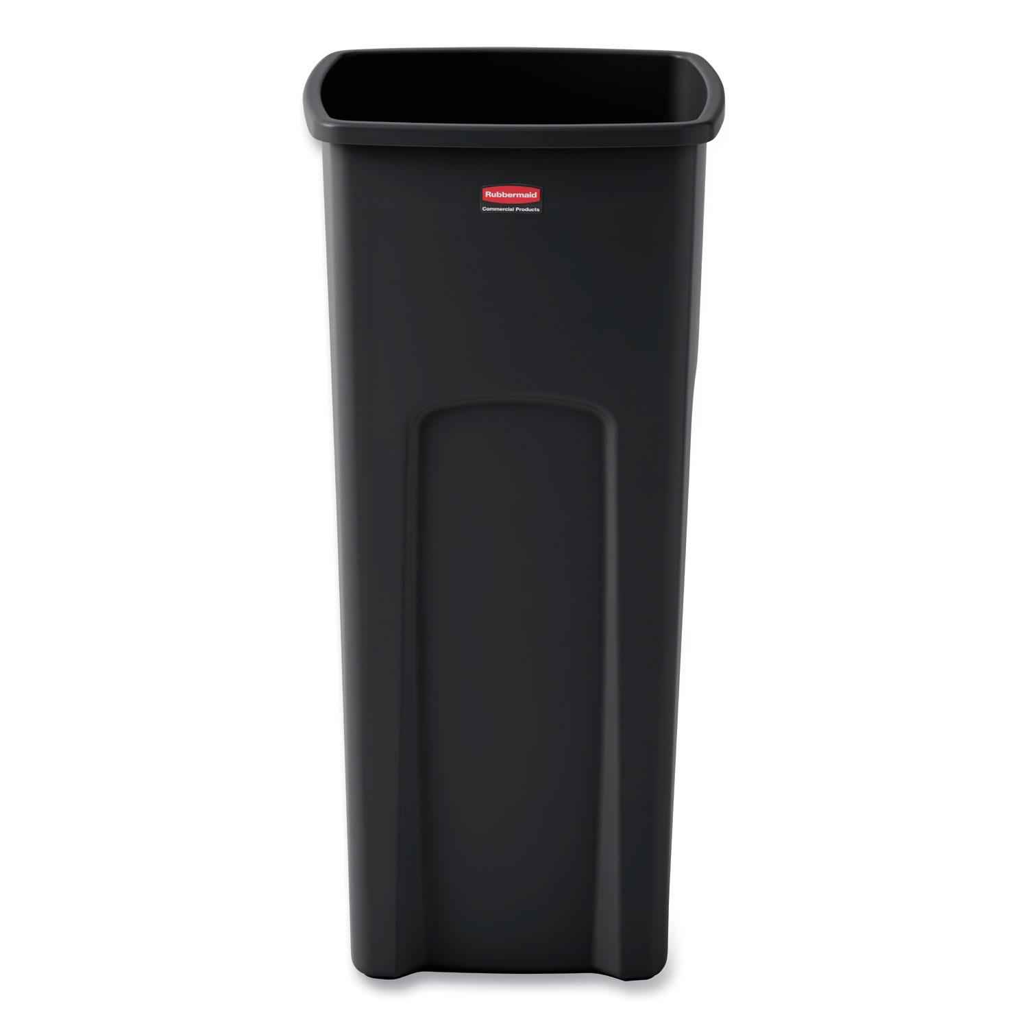 RECEPTACLE,WASTE,SQ,BK